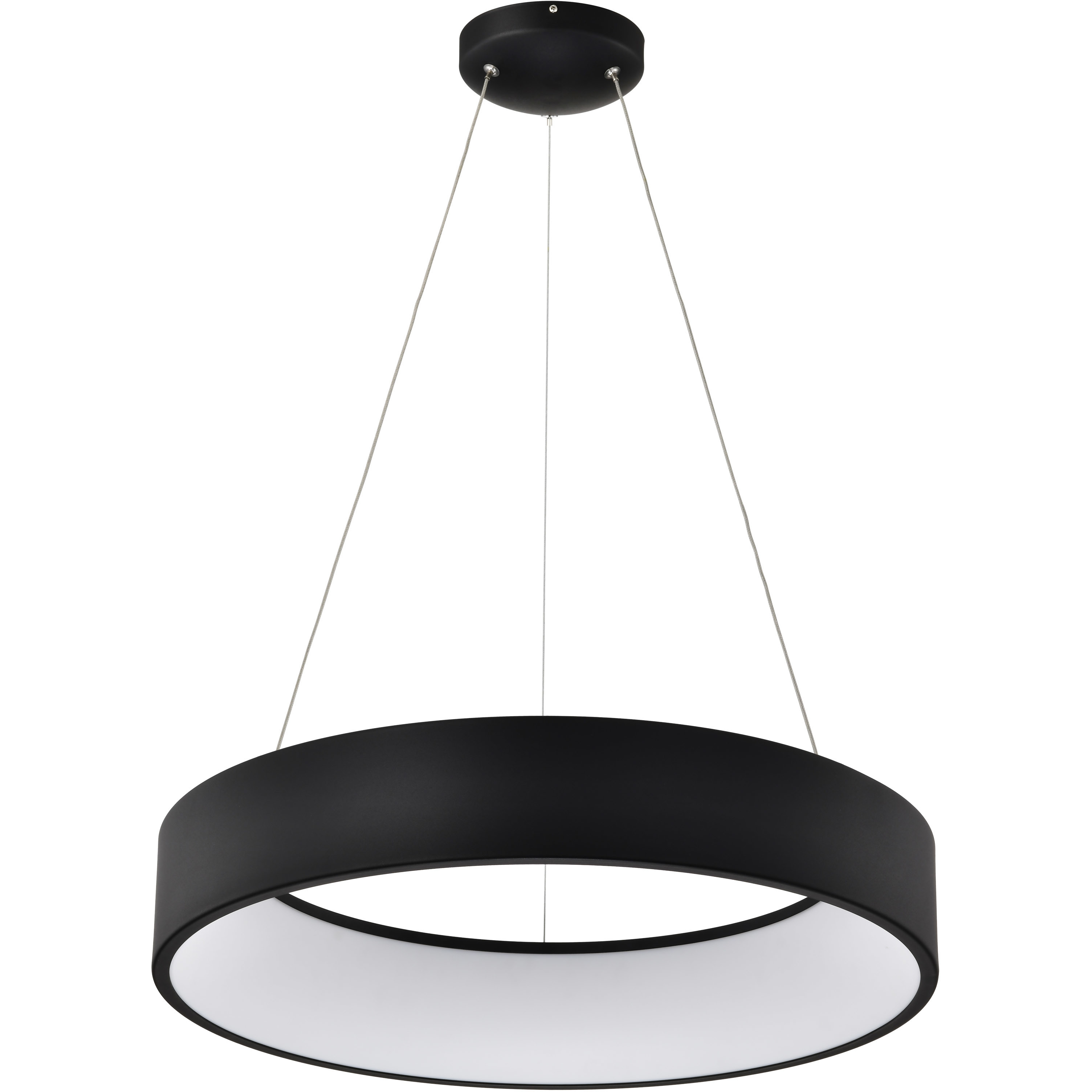 Orbit LED 23.5 inch Black Pendant Ceiling Light