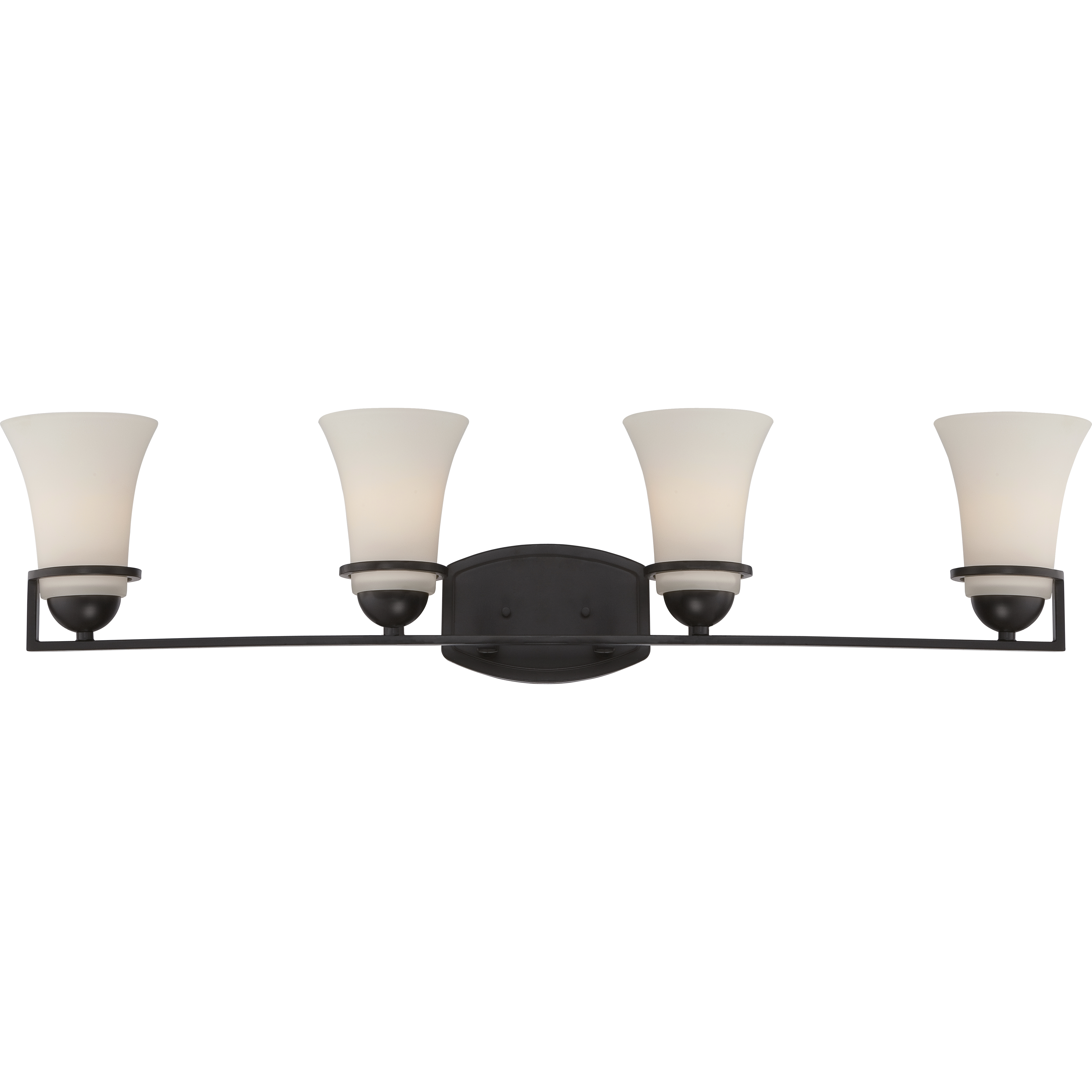 Neval 4 Light 33.63 inch Sudbury Bronze Vanity Light Wall Light