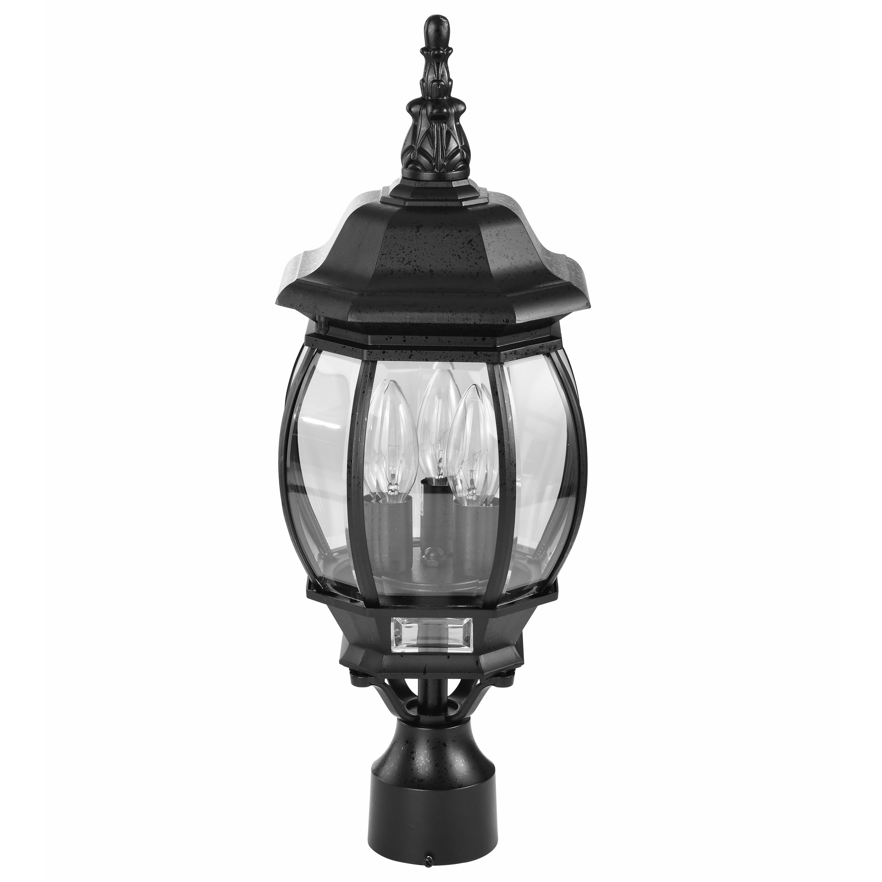 3 light post light outlet