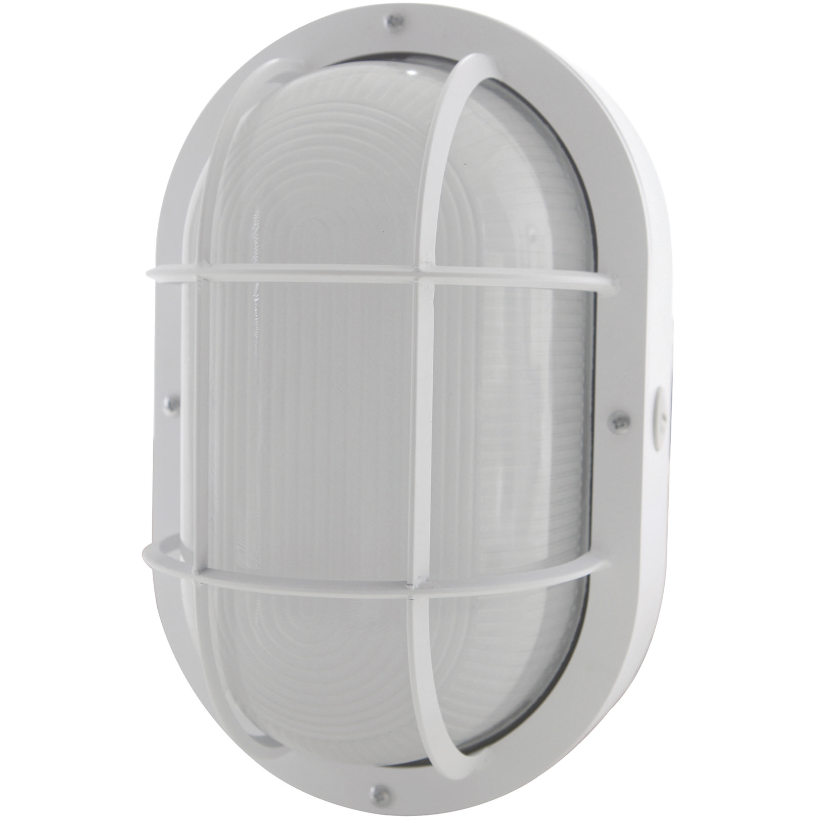 Brentwood LED 11 inch White Outdoor Bulk Head