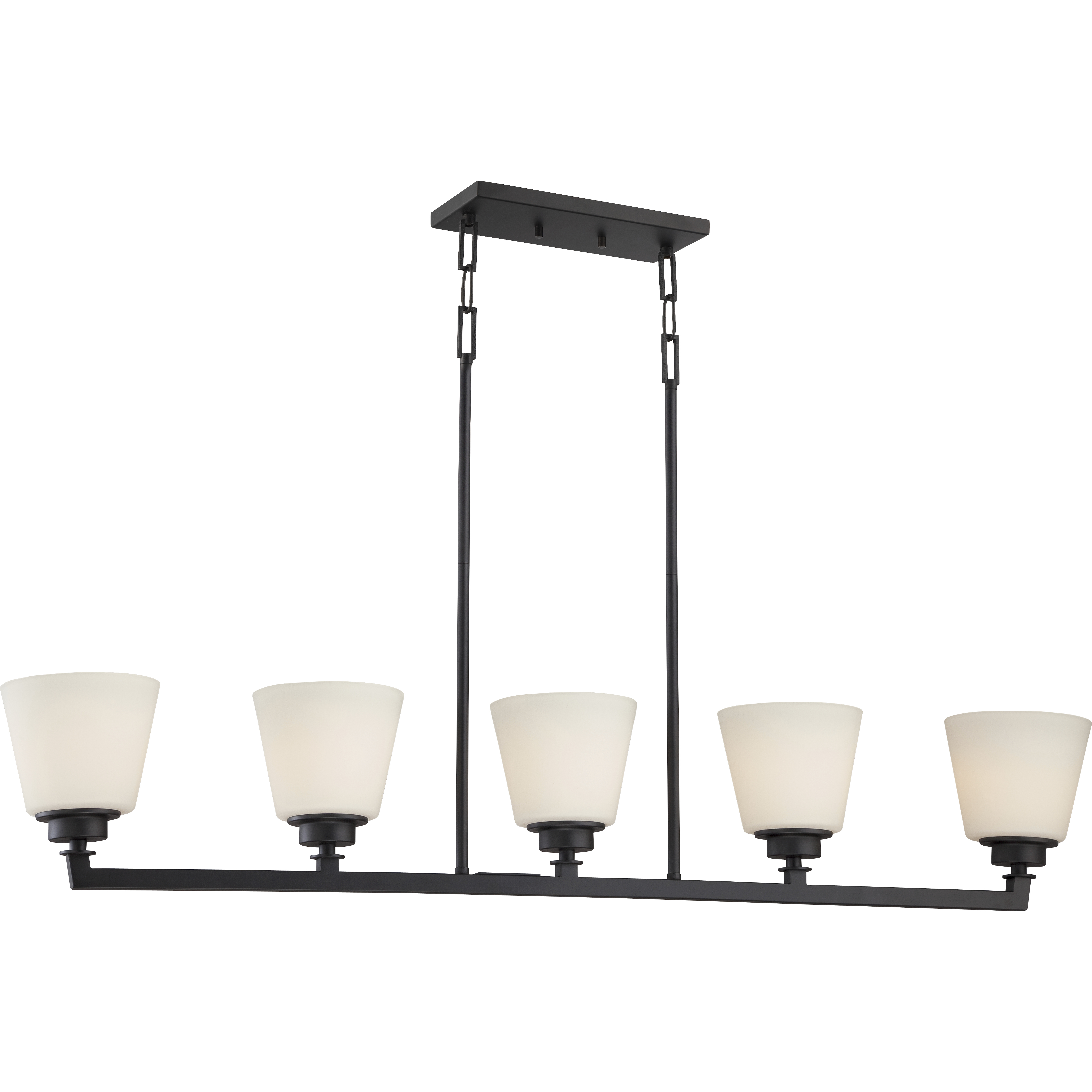 Mobili 5 Light 44.13 inch Aged Bronze Island Pendant Ceiling Light