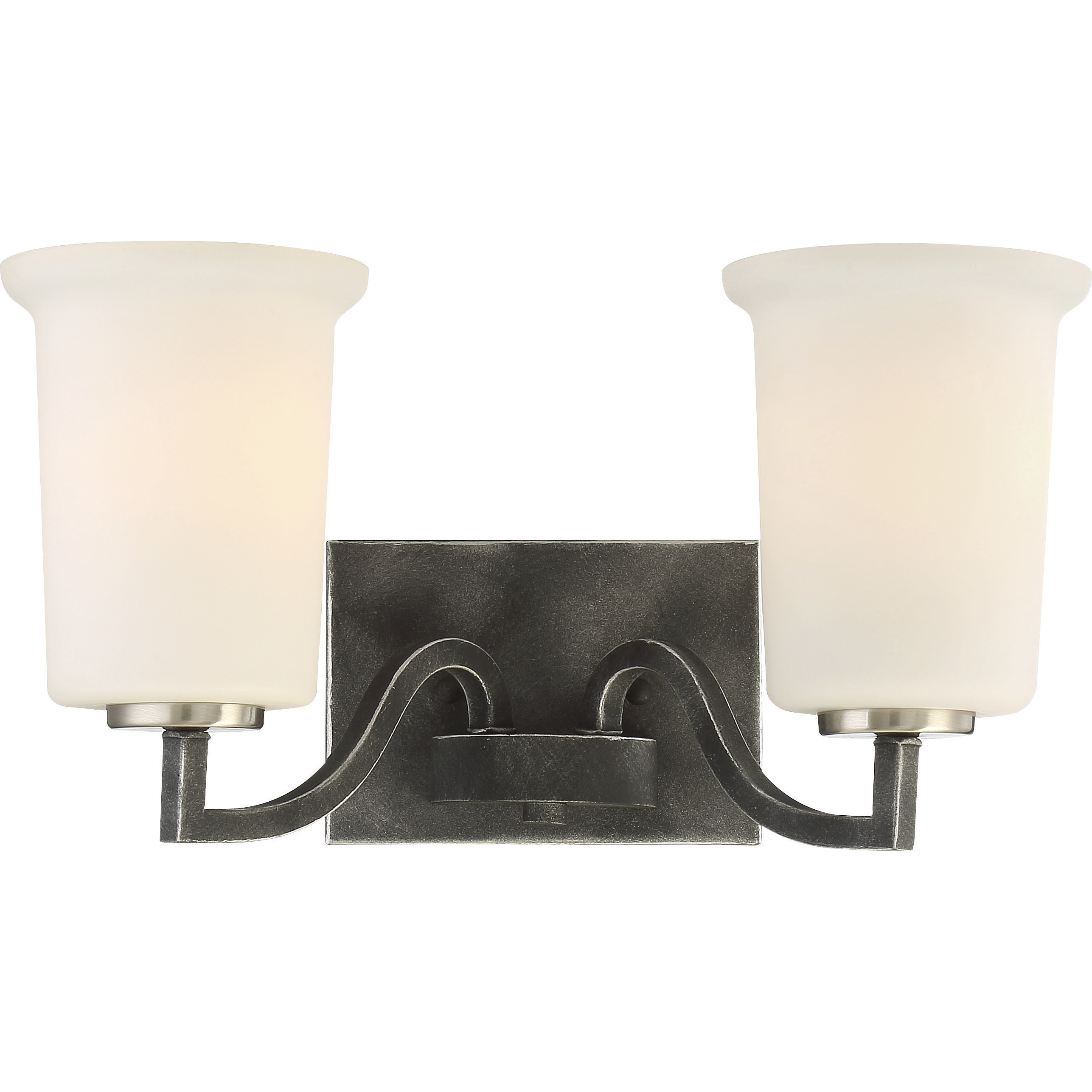 Chester 2 Light 14.63 inch Iron Black Vanity Light Wall Light