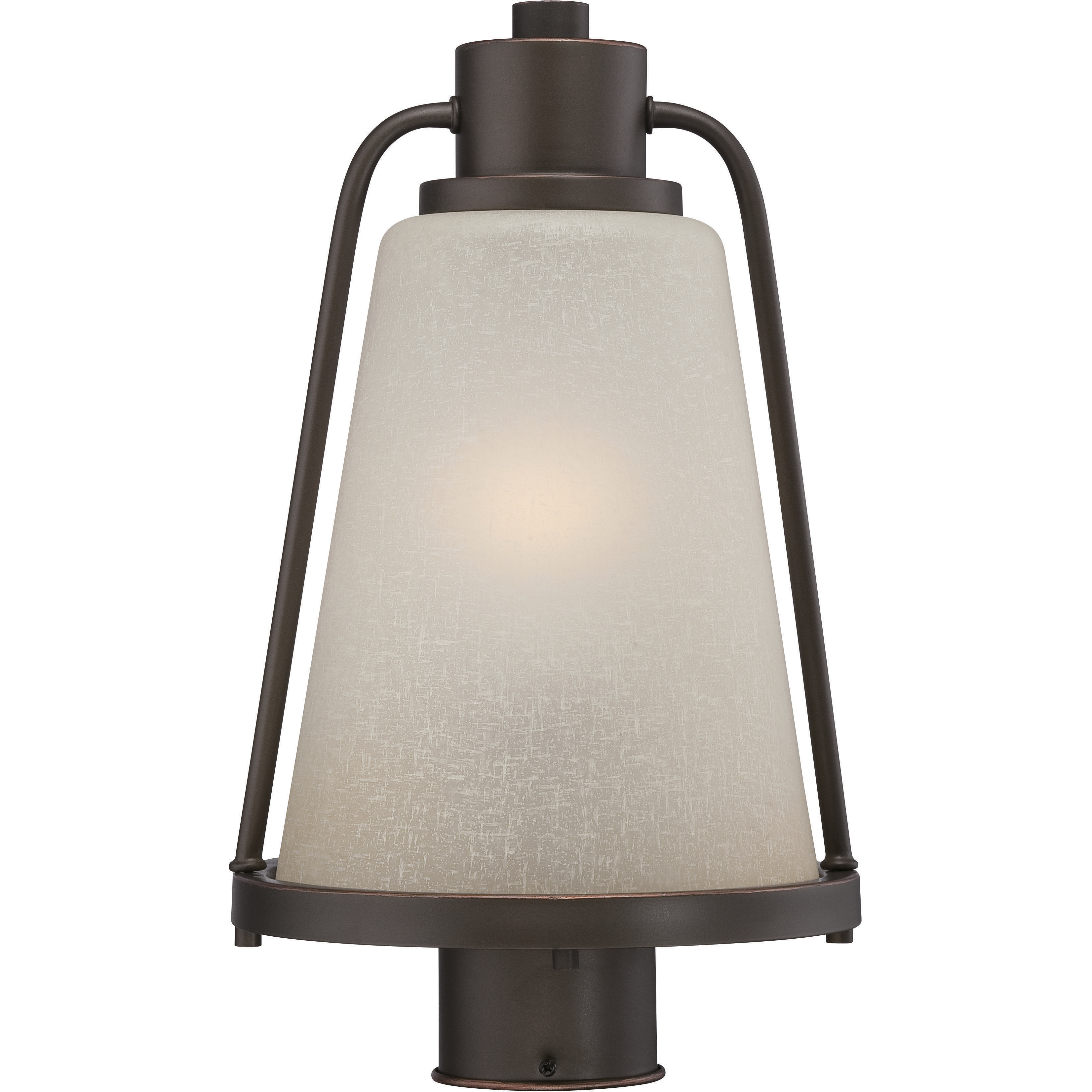 Tolland LED 15.25 inch Mahogany Bronze Post Light