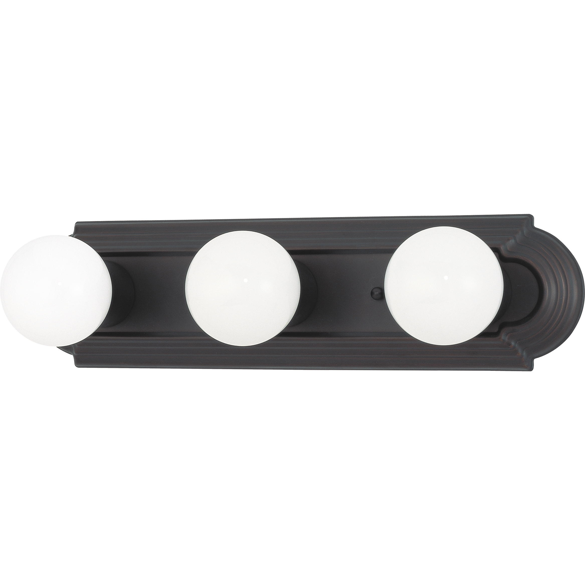 Brentwood 3 Light 18 inch Mahogany Bronze Vanity Light Wall Light