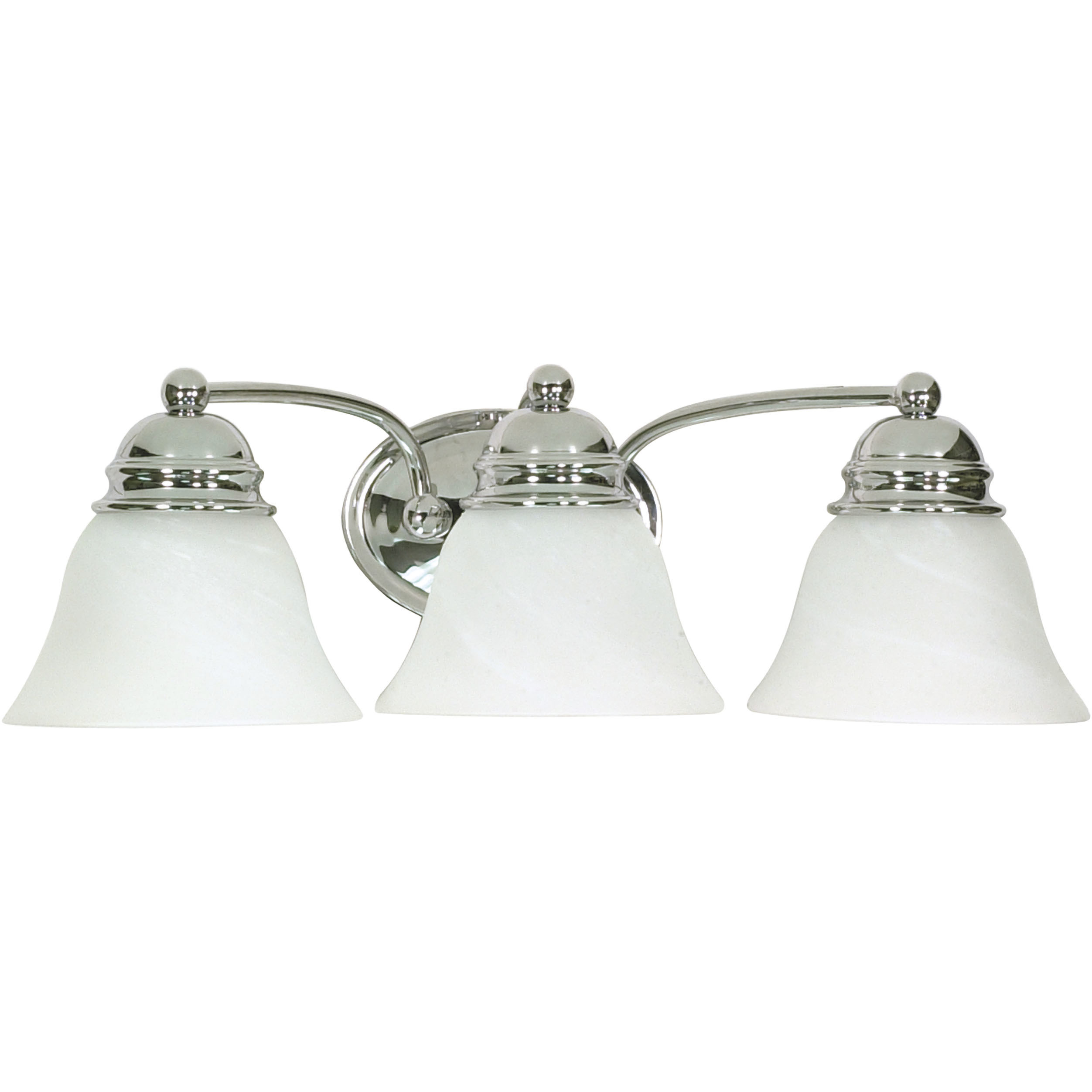 Empire 3 Light 21 inch Polished Chrome Vanity Light Wall Light