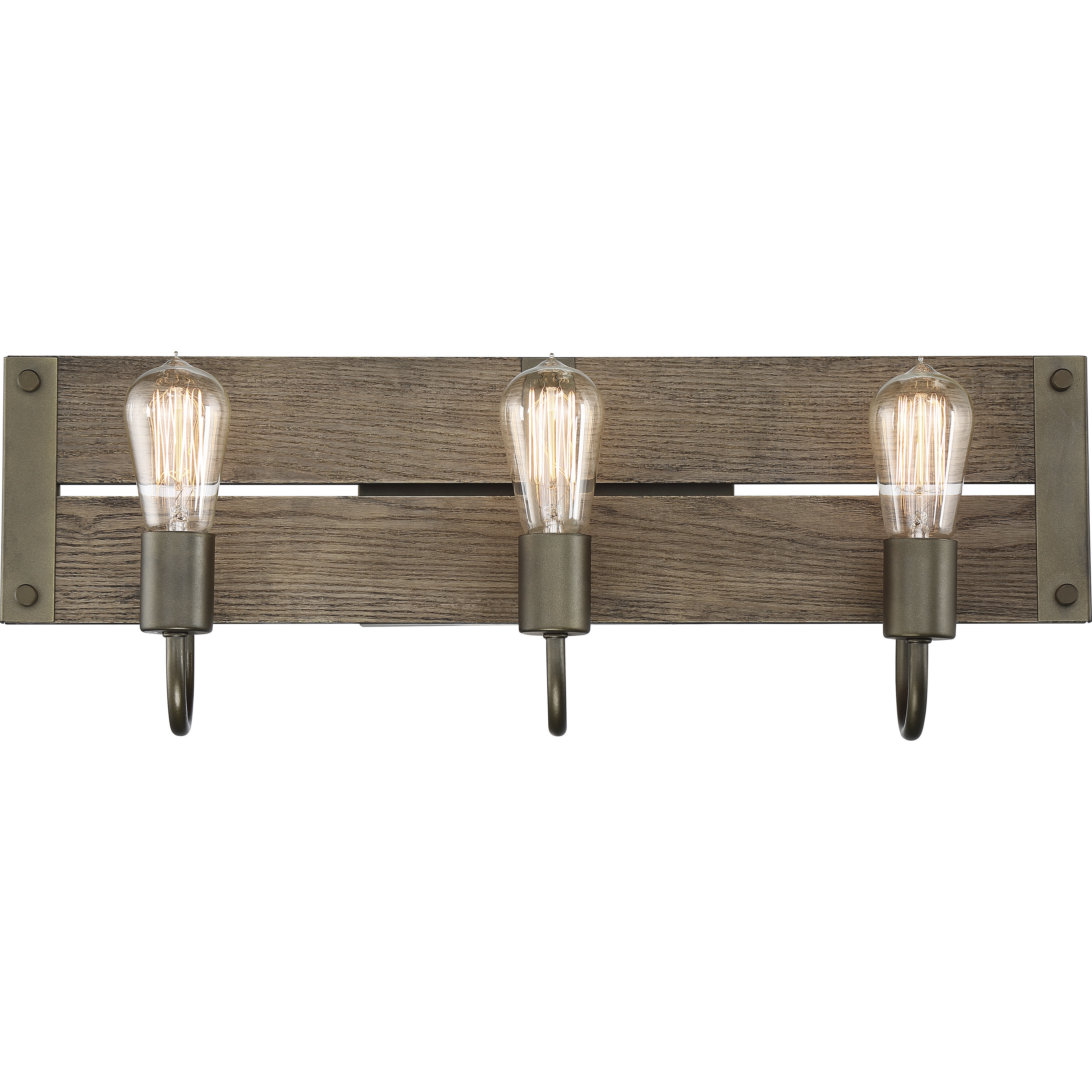 Winchester 3 Light 24 inch Bronze Vanity Light Wall Light