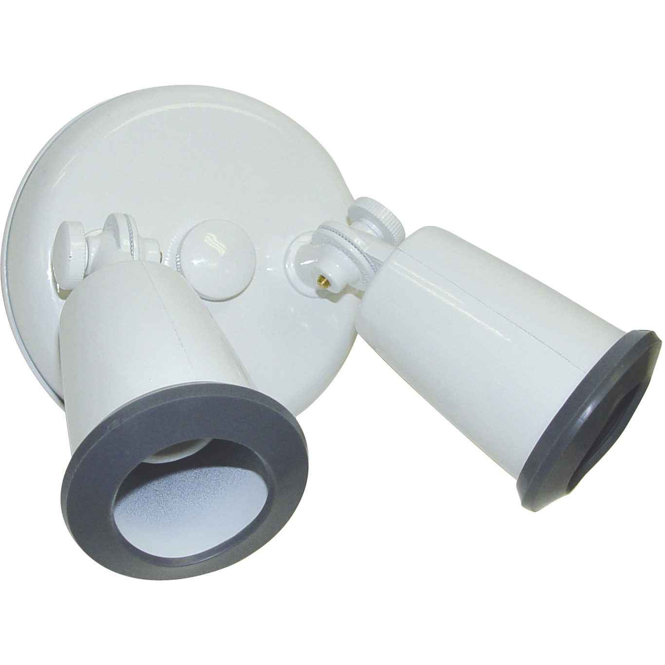 Brentwood 2 Light 9 inch White Outdoor Flood Light
