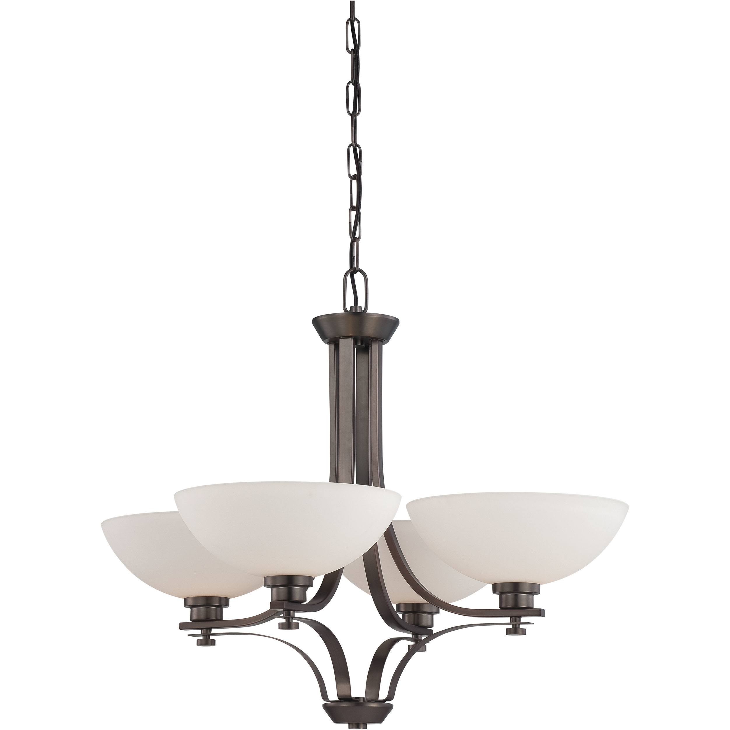 Bentley 4 Light 27.63 inch Hazel Bronze Chandelier Ceiling Light