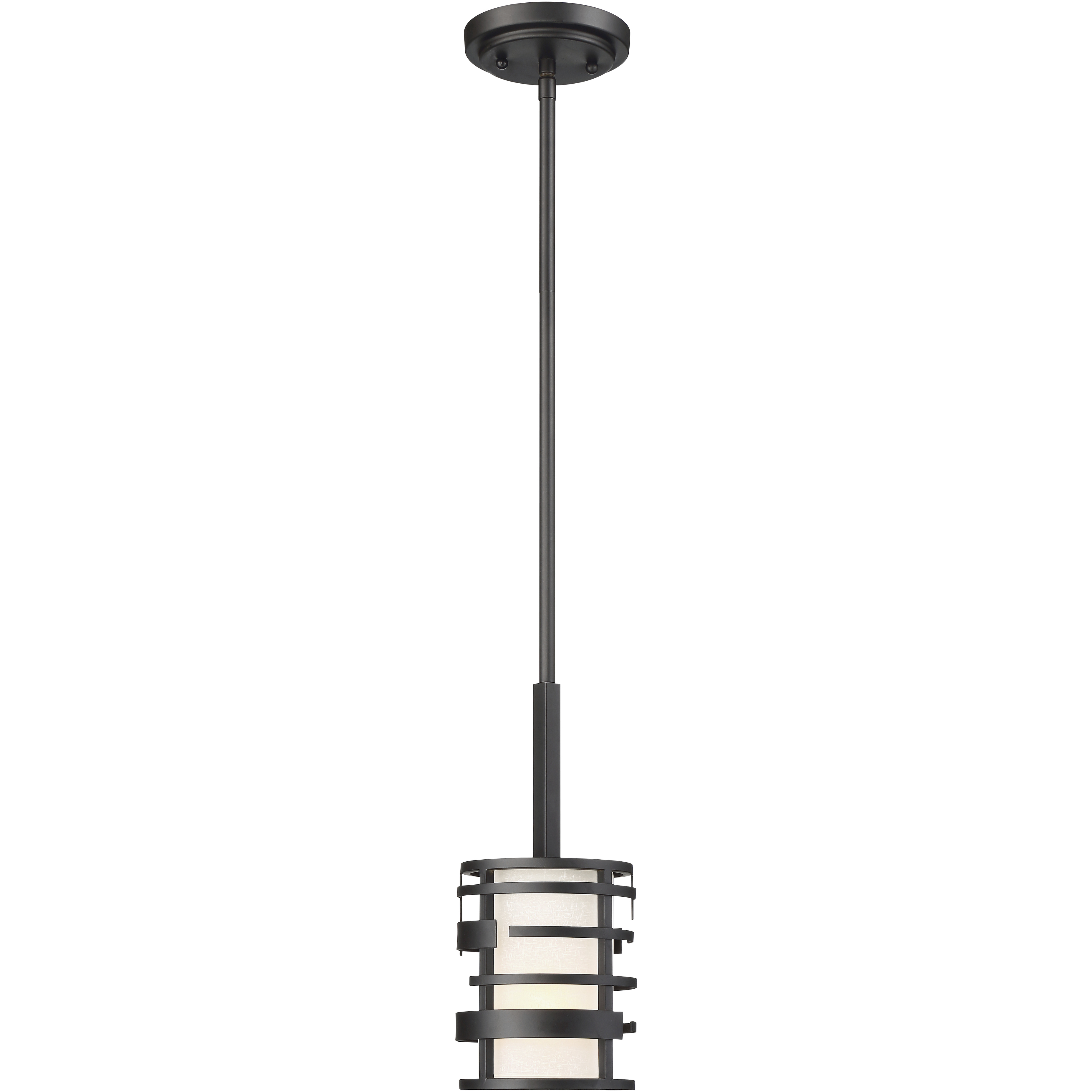 Lansing 1 Light 5.25 inch Textured Black Mini Pendant Ceiling Light