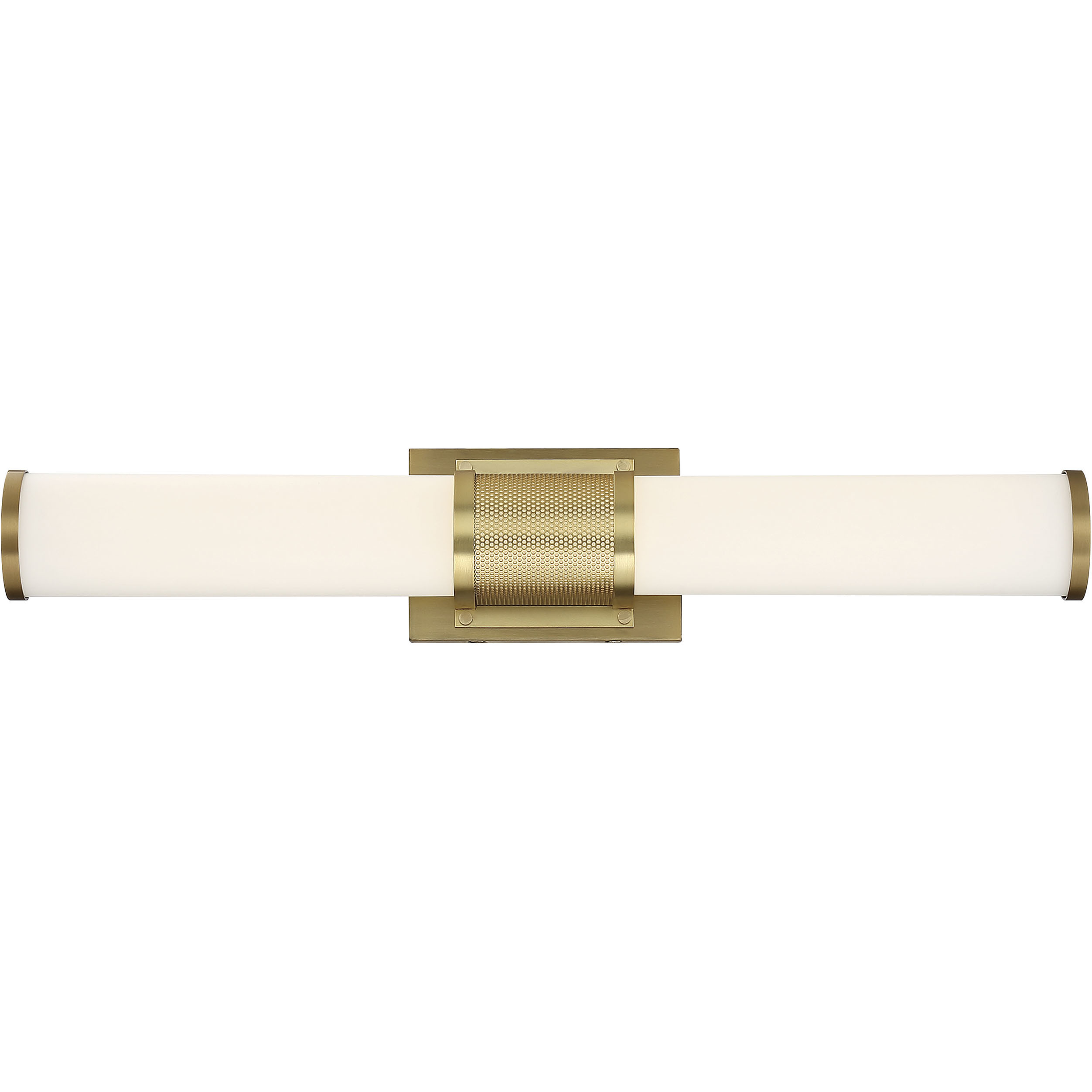 Caper LED 24 inch Brushed Brass Vanity Light Wall Light 