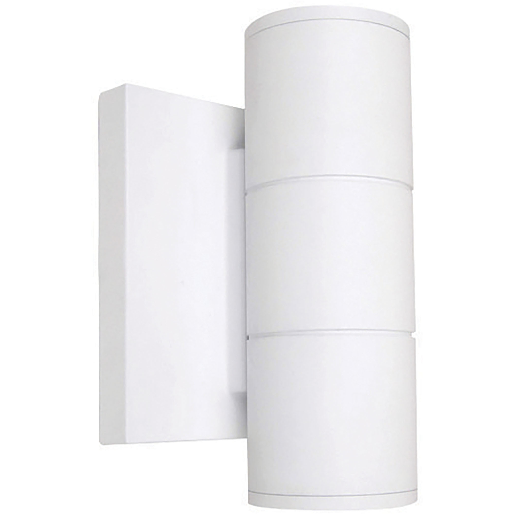 Brentwood LED 7 inch White Outdoor Wall Sconce, Small