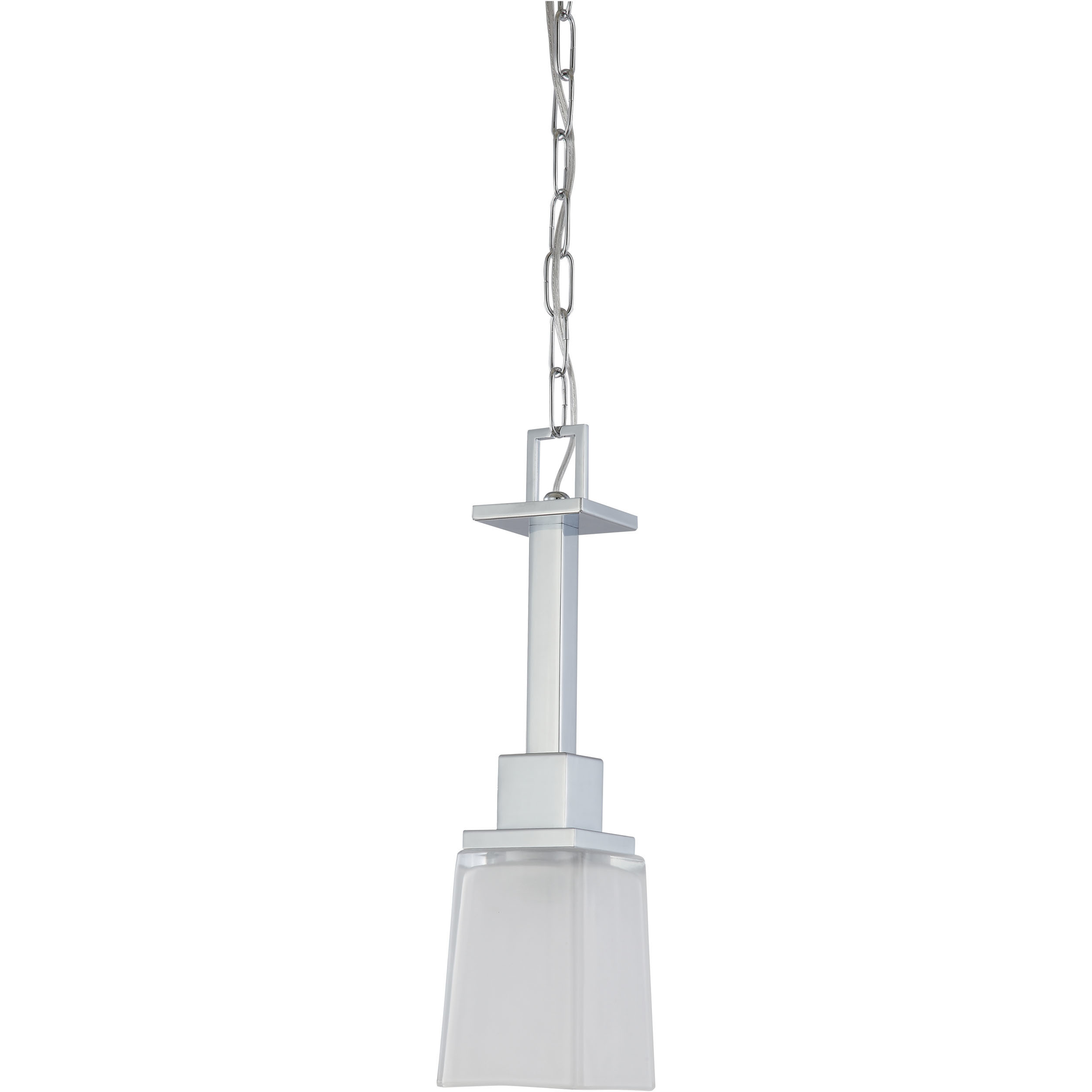 Parker 1 Light 4.75 inch Polished Chrome Mini Pendant Ceiling Light