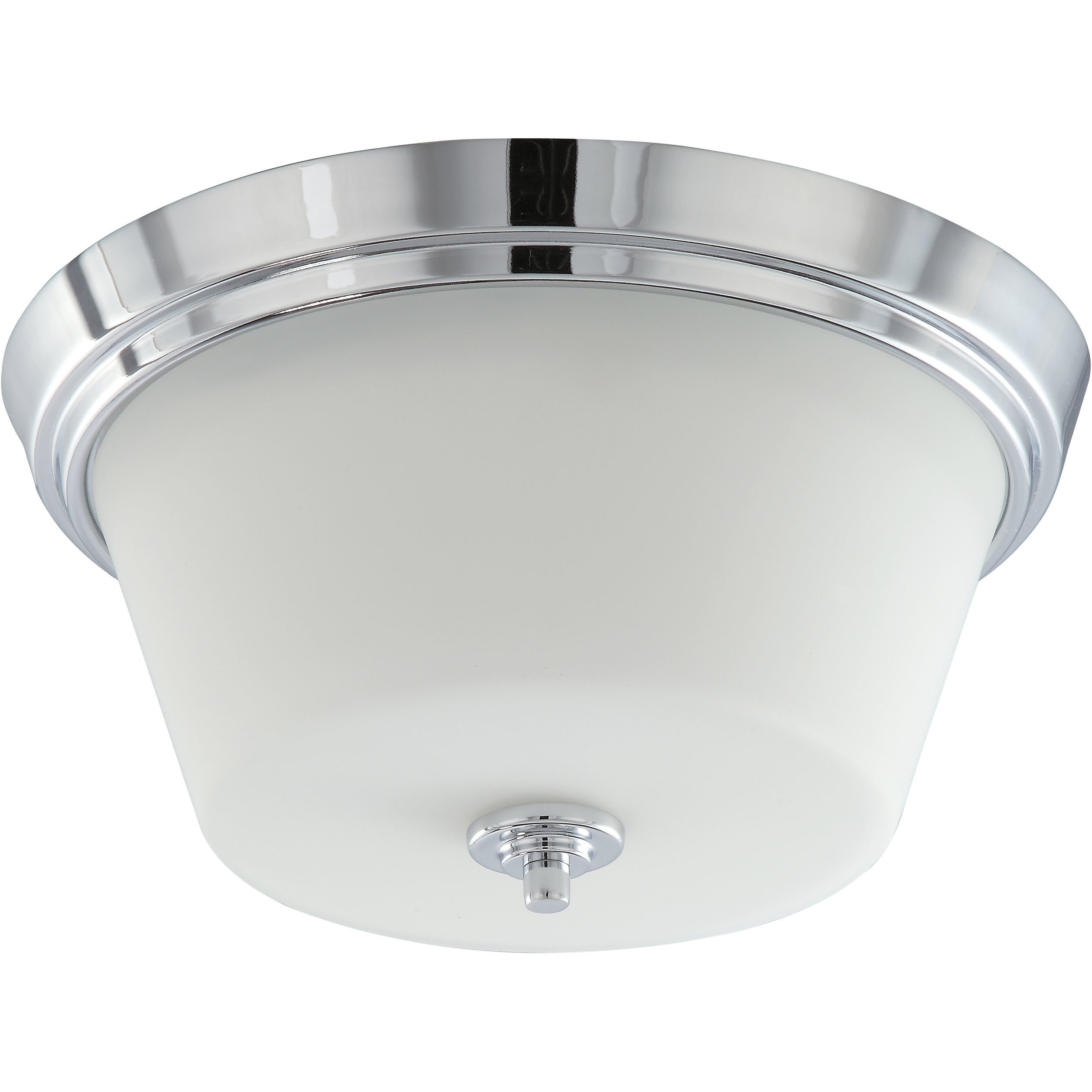 Bento 3 Light 13 inch Polished Chrome Flush Mount Ceiling Light