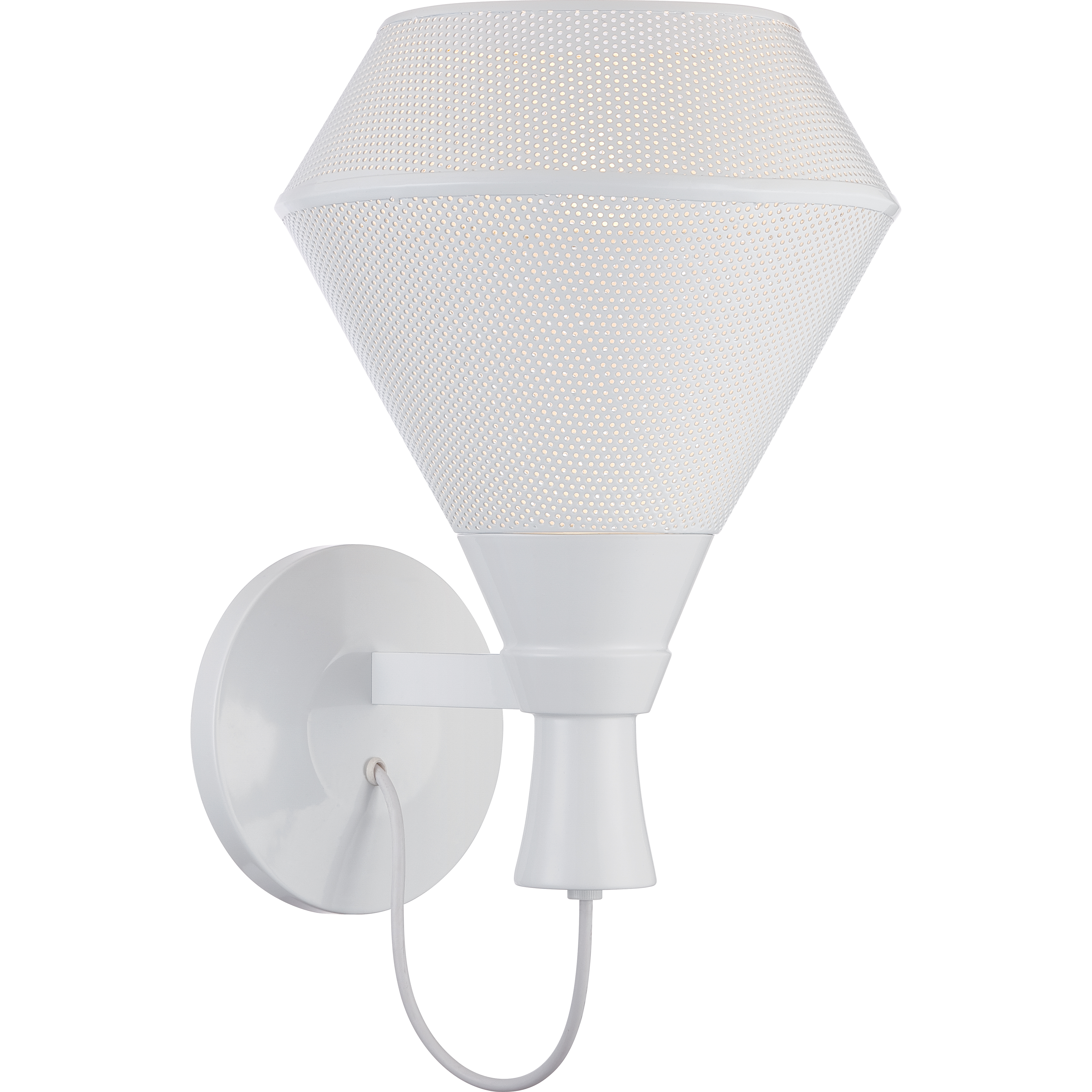 Jake LED 16.13 inch Glacier White Vanity Light Wall Light
