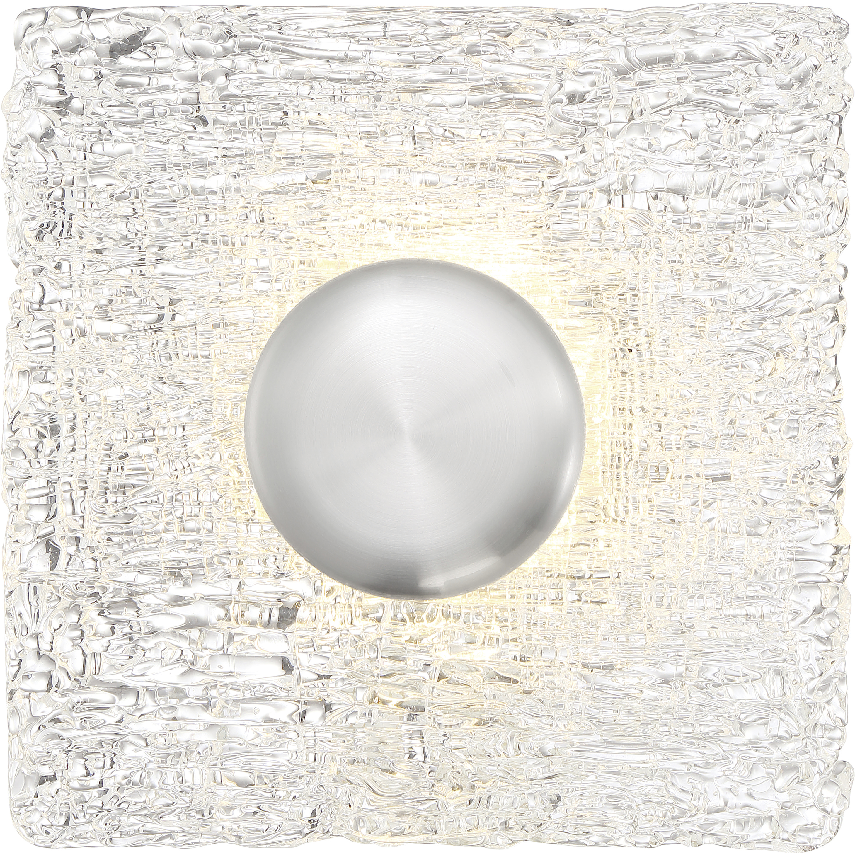 Riverbed LED 10.25 inch Polished Nickel Flush Mount Ceiling Light