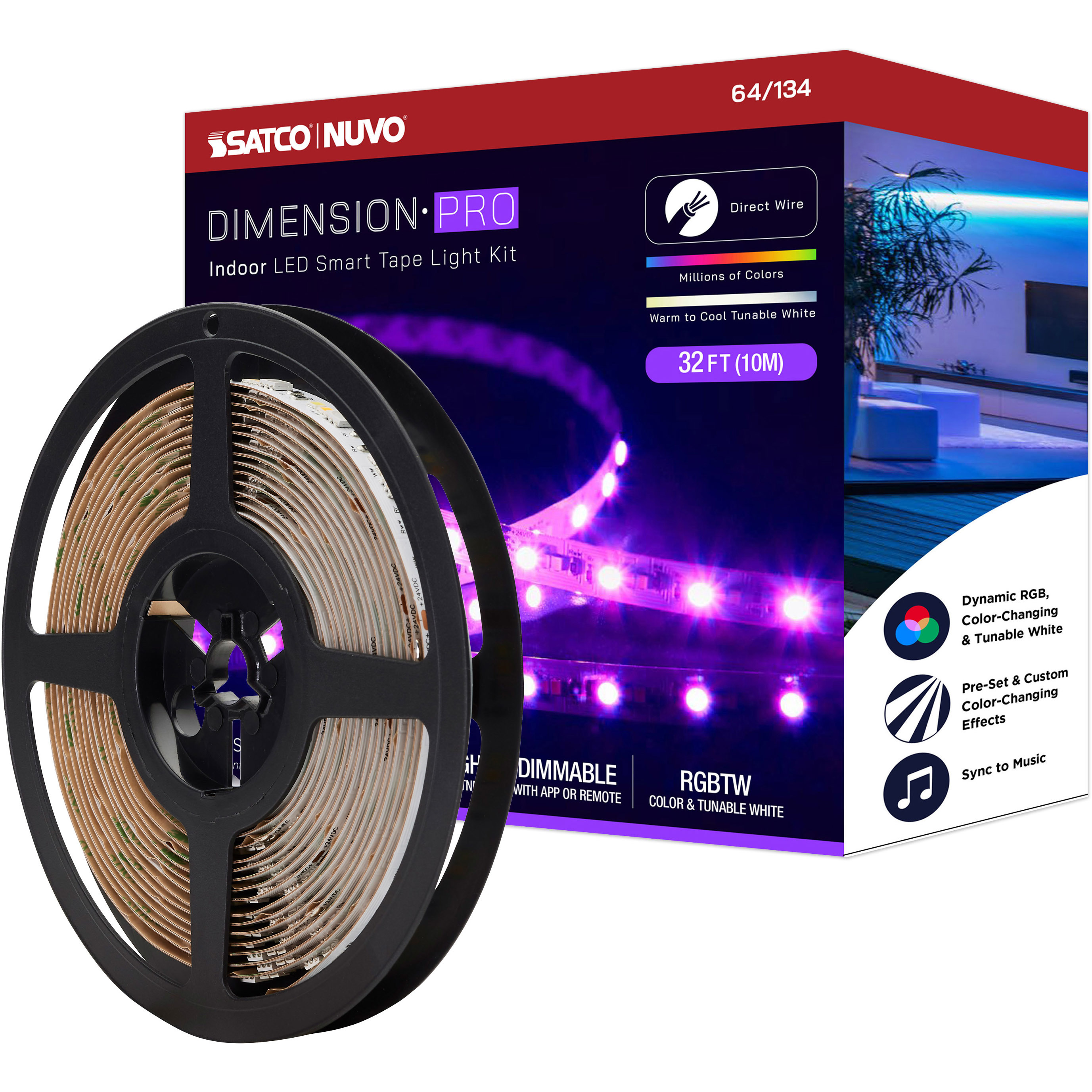 Dimension White 2700K 393.7 inch Tape Light