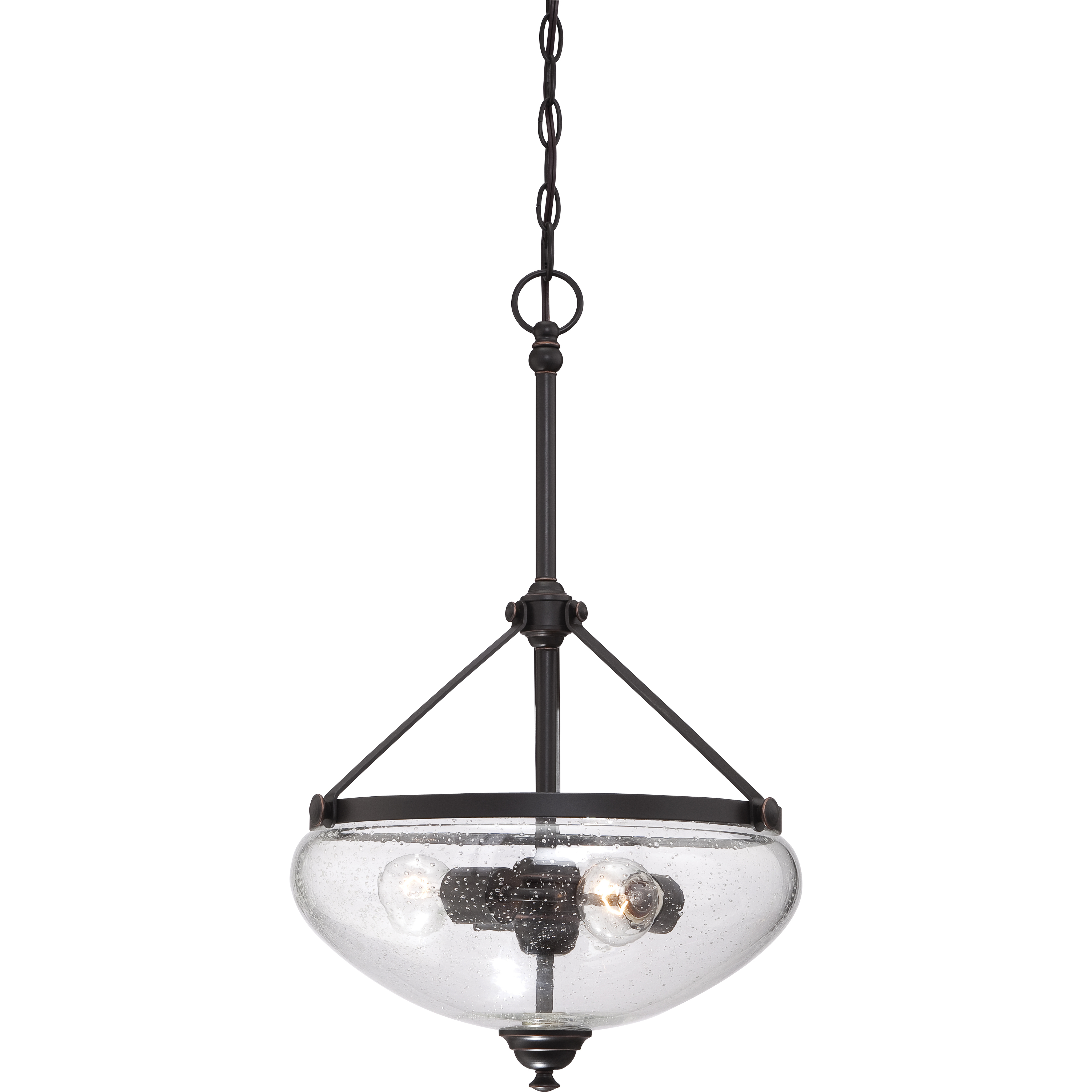Laurel 3 Light 15.5 inch Sudbury Bronze Pendant Ceiling Light