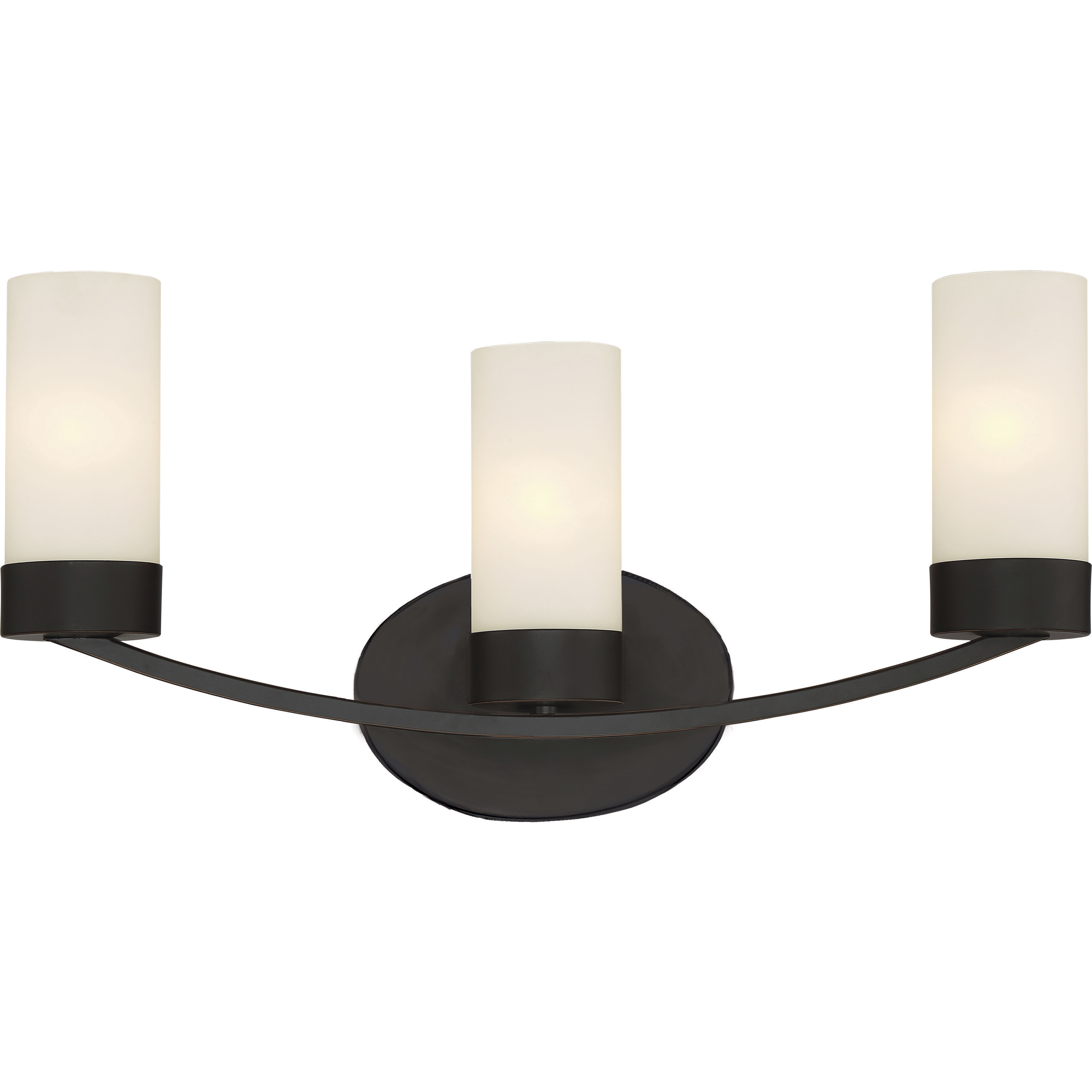 Denver 3 Light 21.25 inch Mahogany Bronze Vanity Light Wall Light