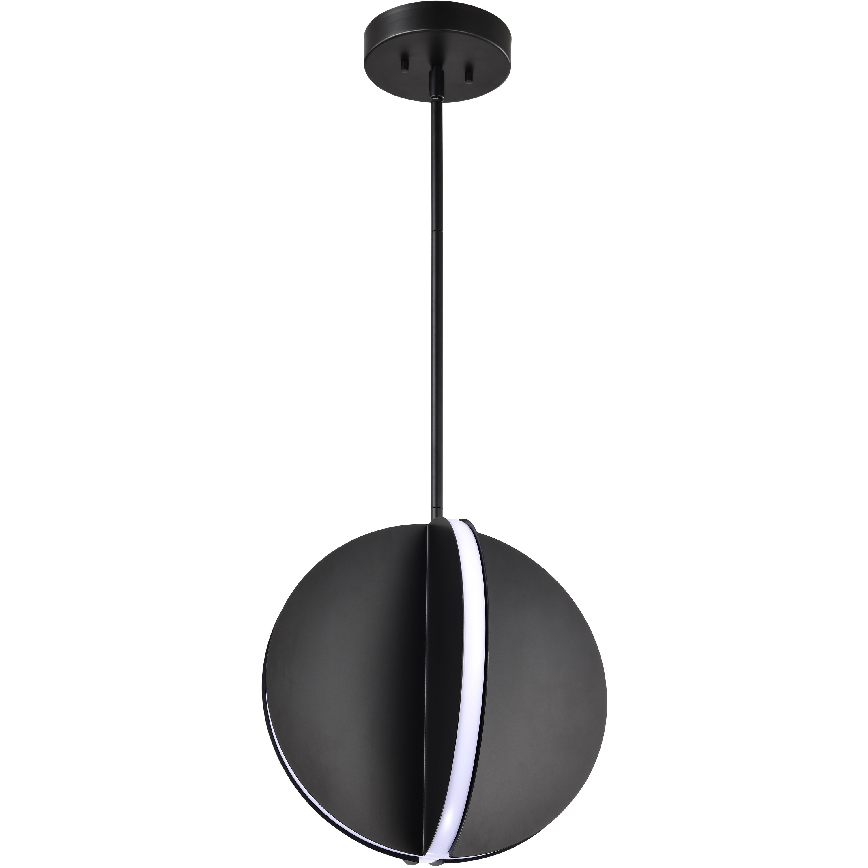 Blaine LED 12.88 inch Matte Black Pendant Ceiling Light