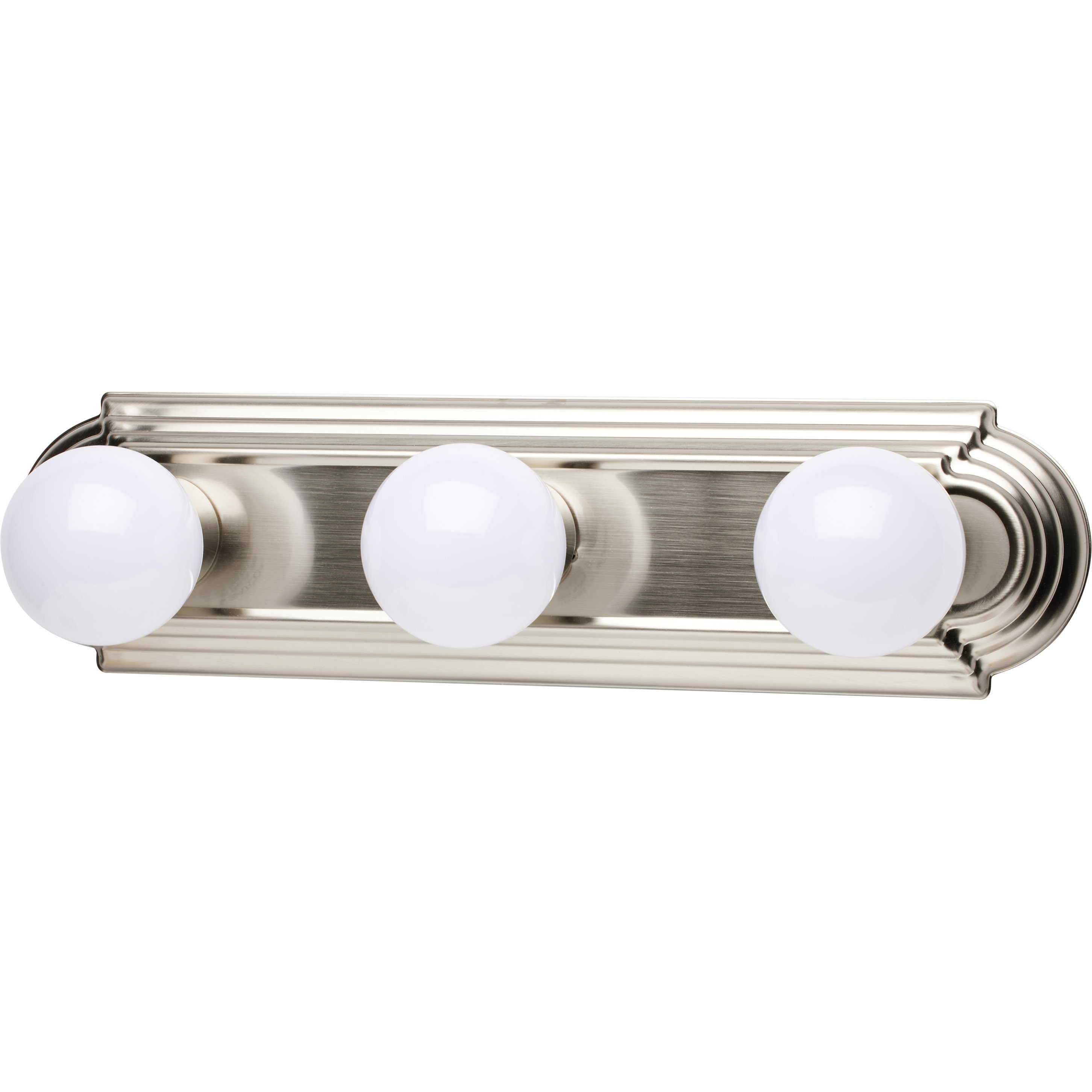Brentwood 3 Light 18 inch Brushed Nickel Vanity Light Wall Light