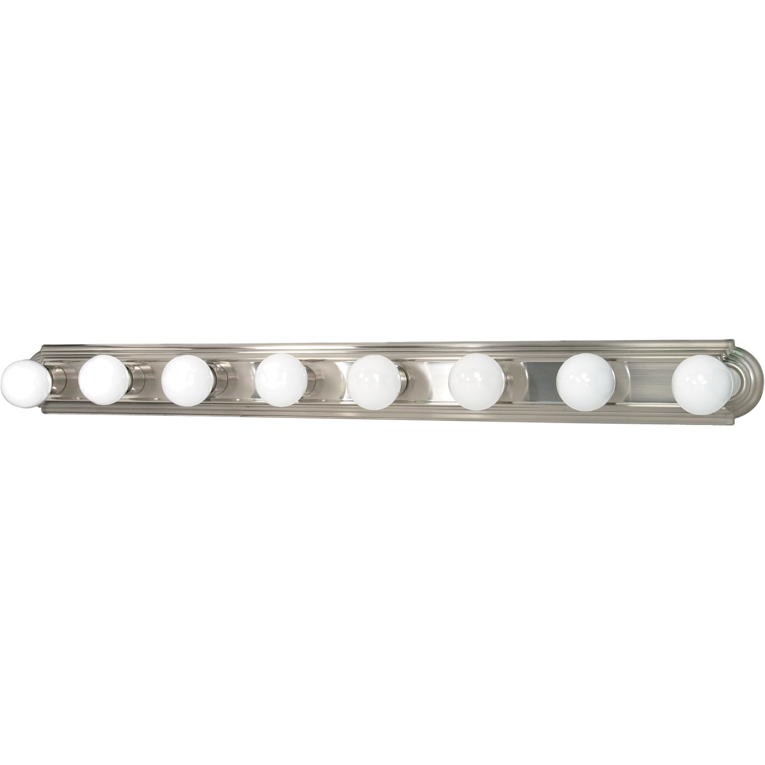 8 bulb vanity 2025 light brushed nickel