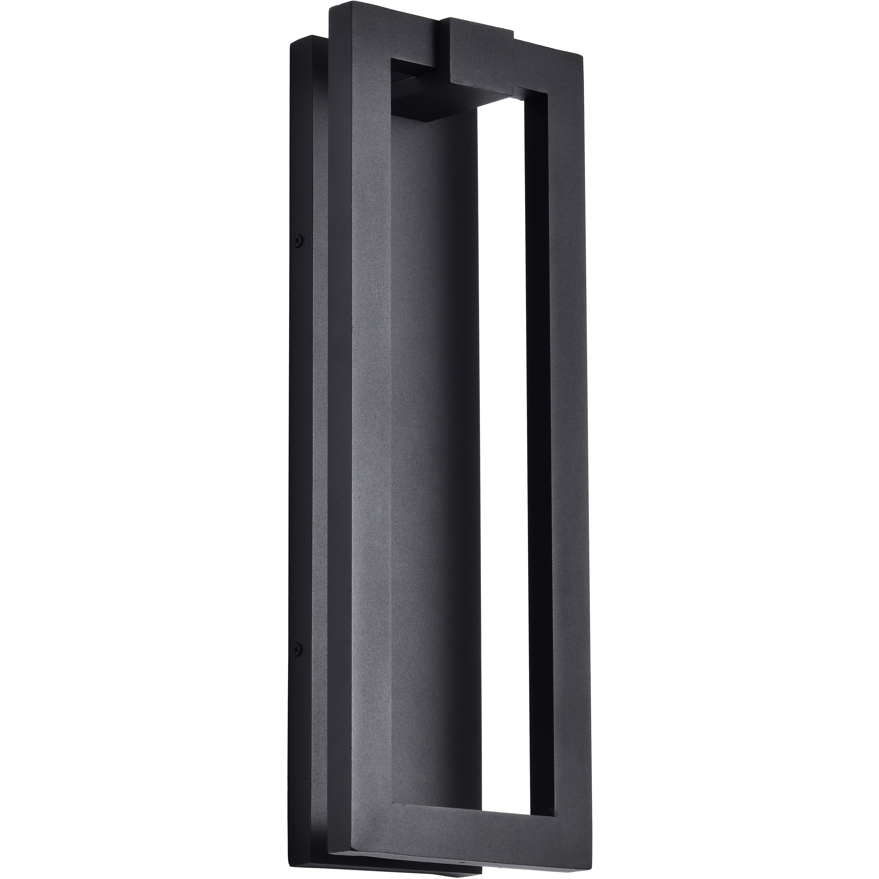 Crew LED 19.13 inch Sand Black Outdoor Wall Light