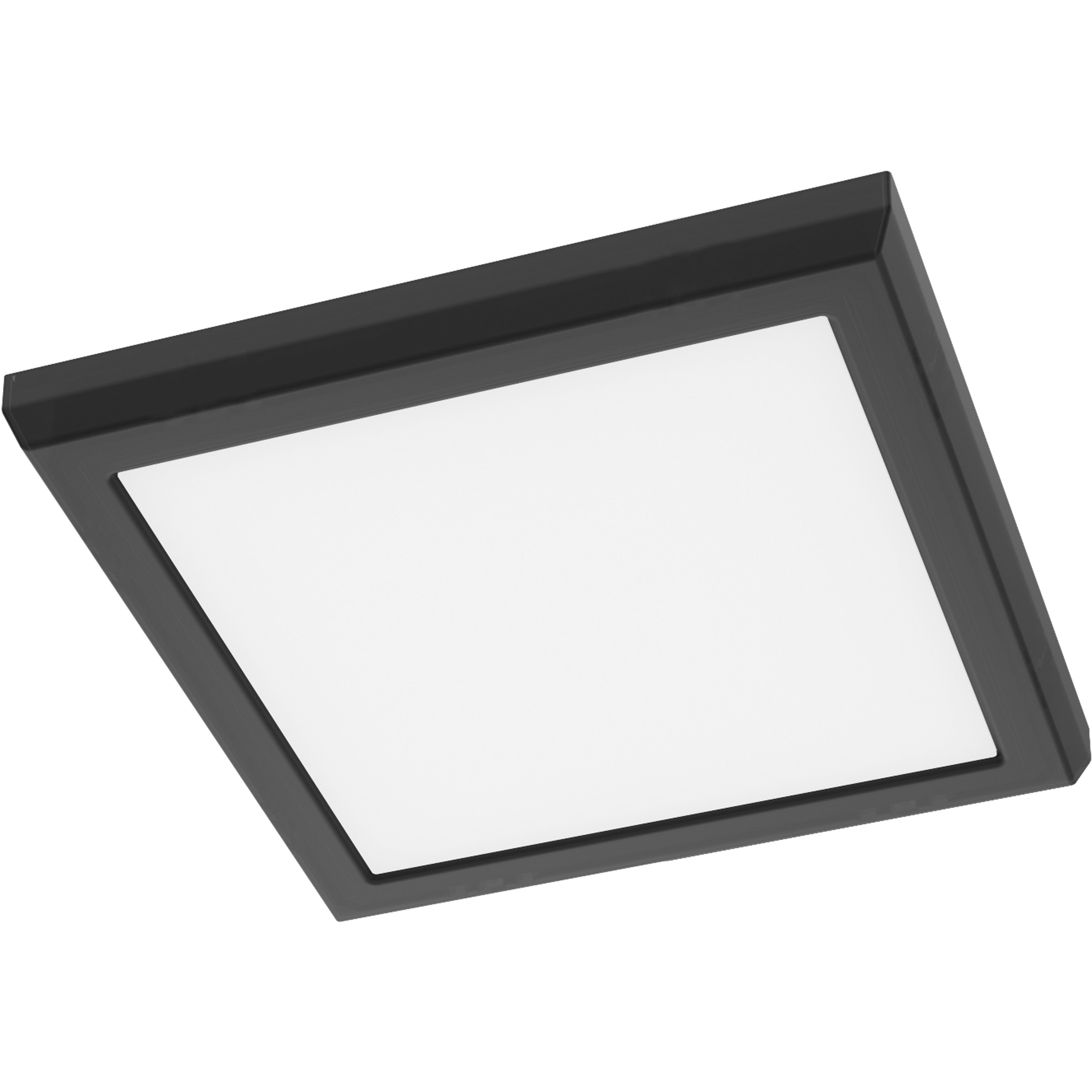 Nuvo 62/1915 Blink LED 7 inch Black Edge Lit Ceiling Light