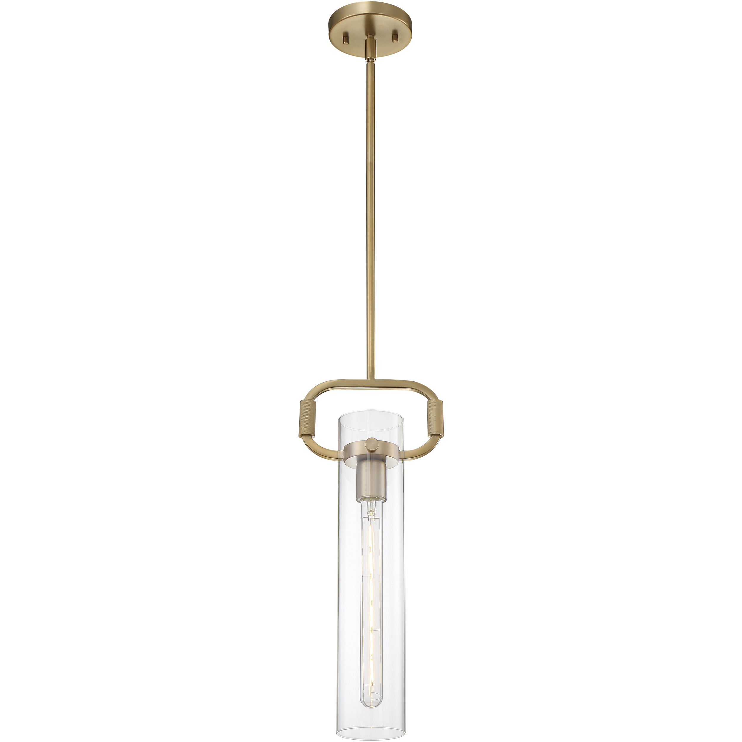 Teresa 1 Light 4.75 inch Burnished Brass Pendant Ceiling Light