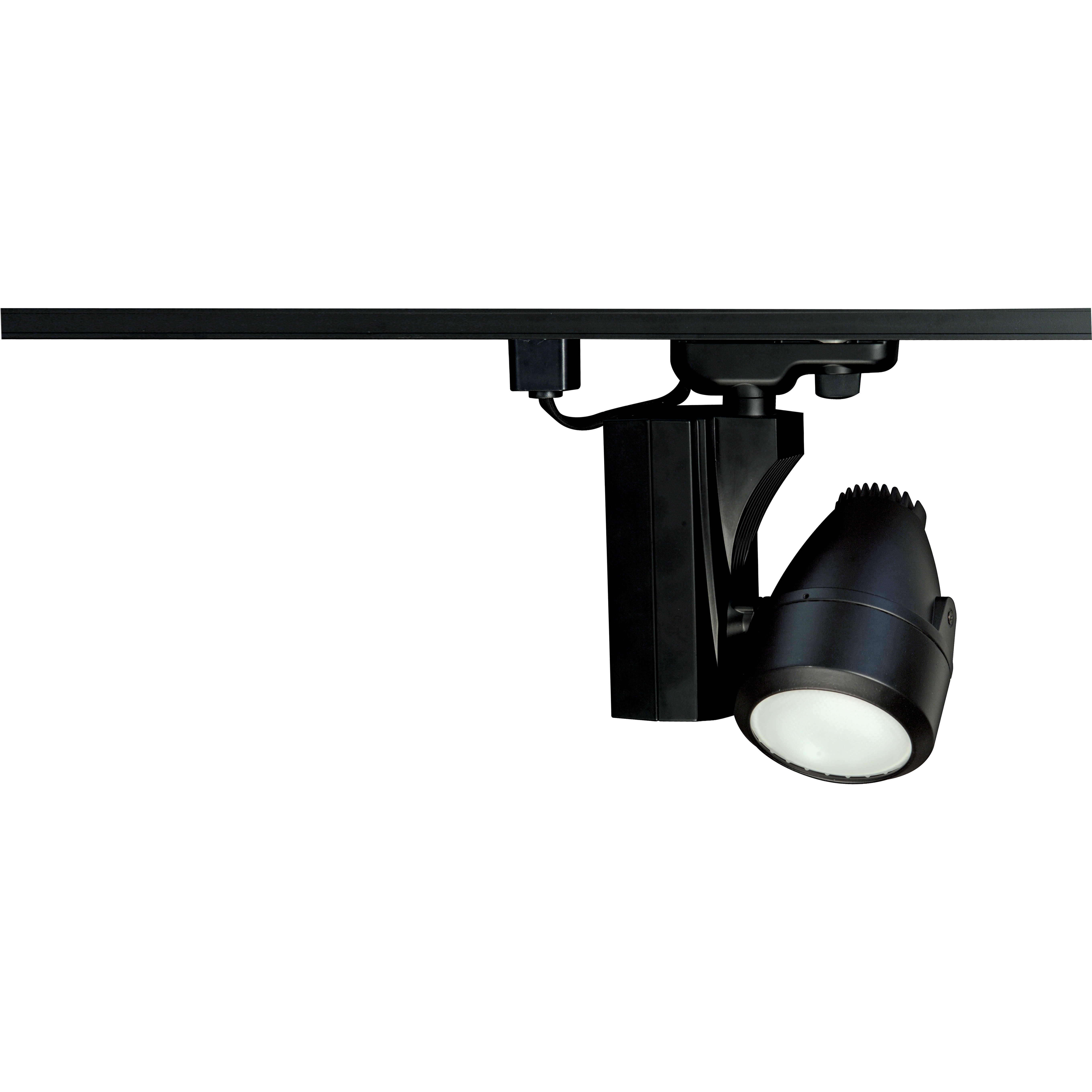 Signature 1 Light Black Track Head Ceiling Light