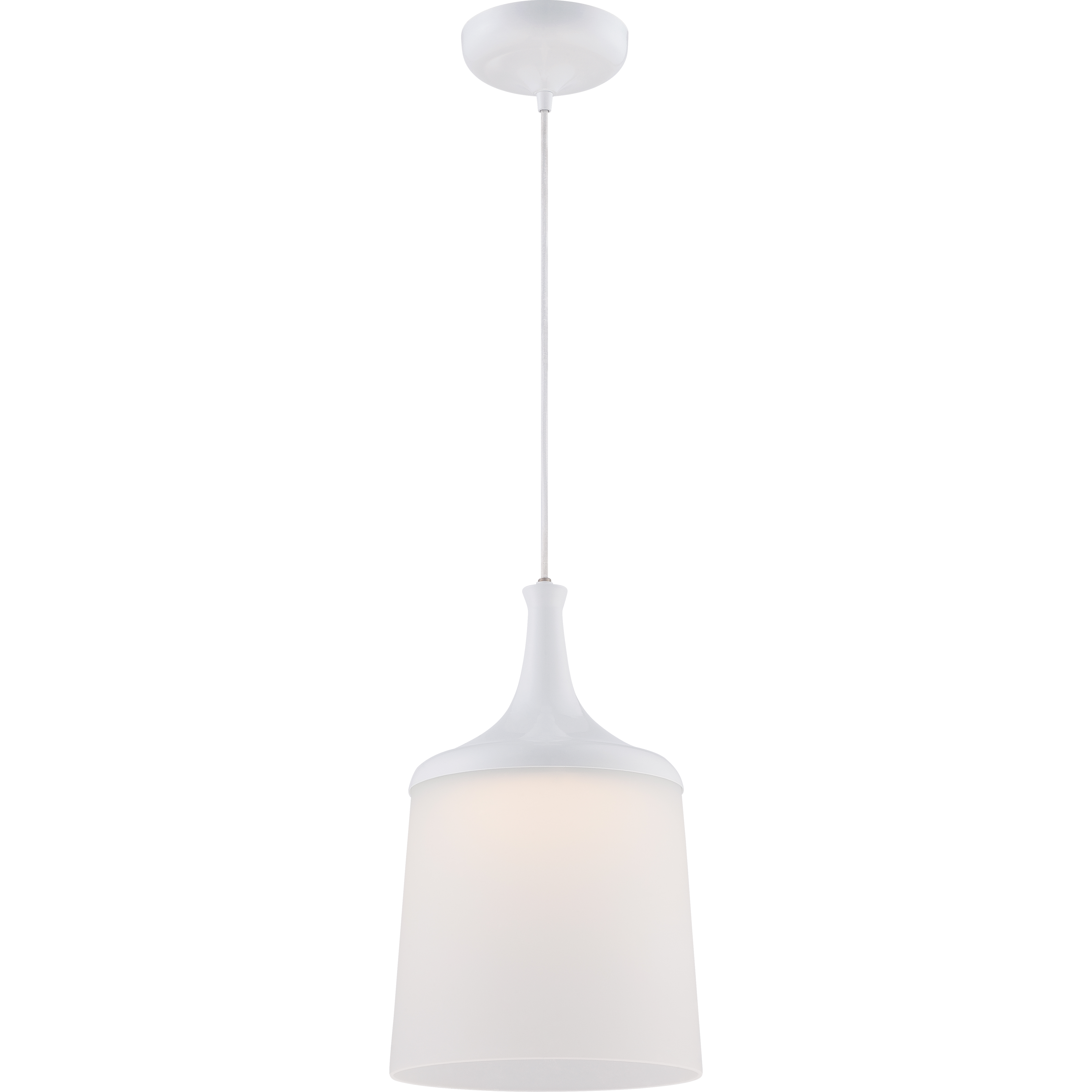 Denny LED 11 inch Glacier White Pendant Ceiling Light