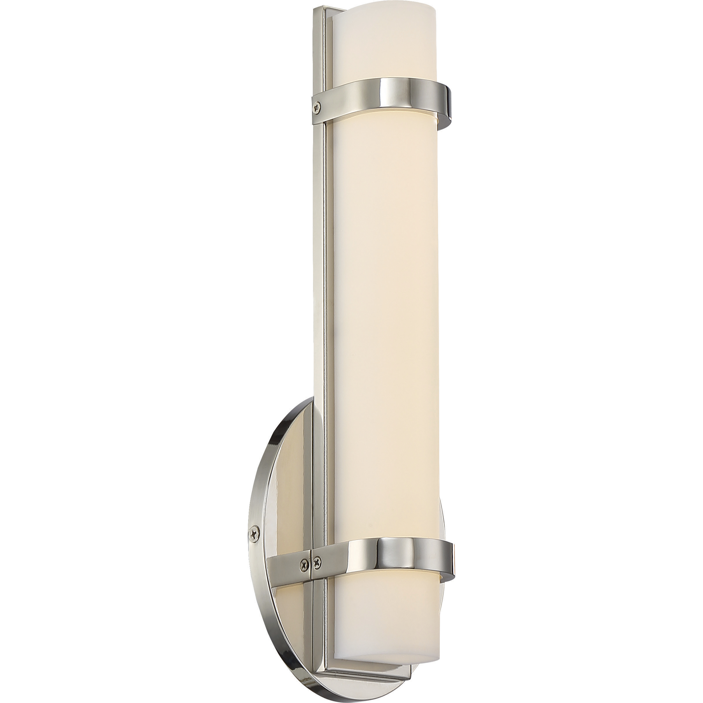 Slice LED 5 inch Polished Nickel ADA Wall Sconce Wall Light