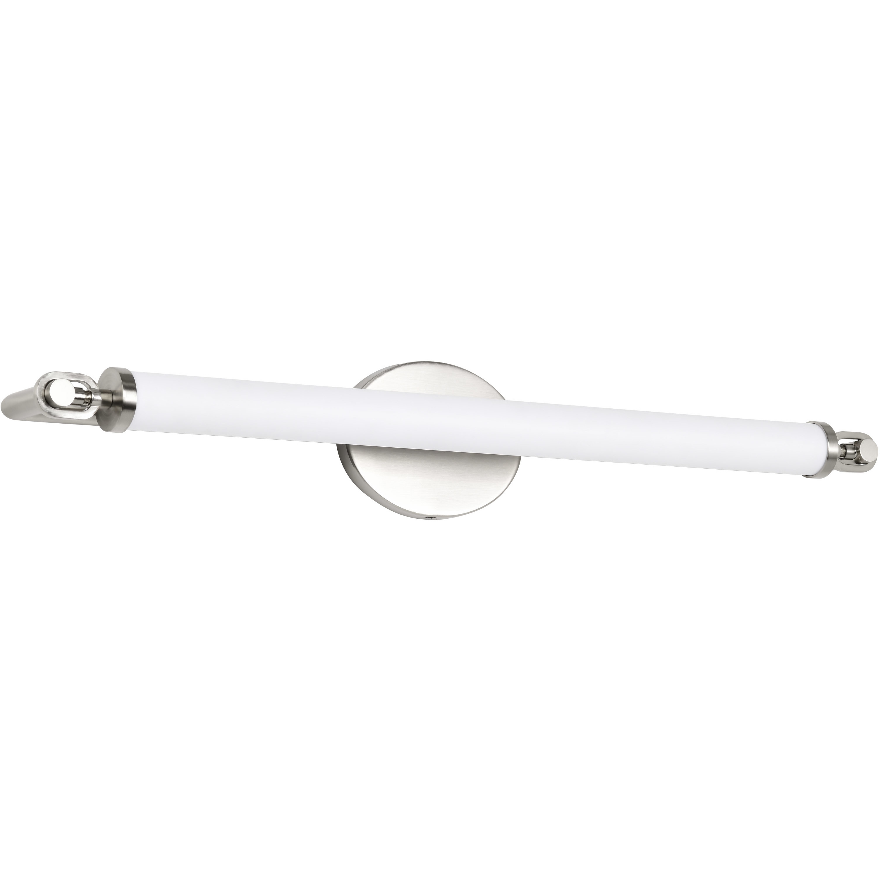 Edgeworth LED 27.75 inch Brushed Nickel Vanity Light Wall Light