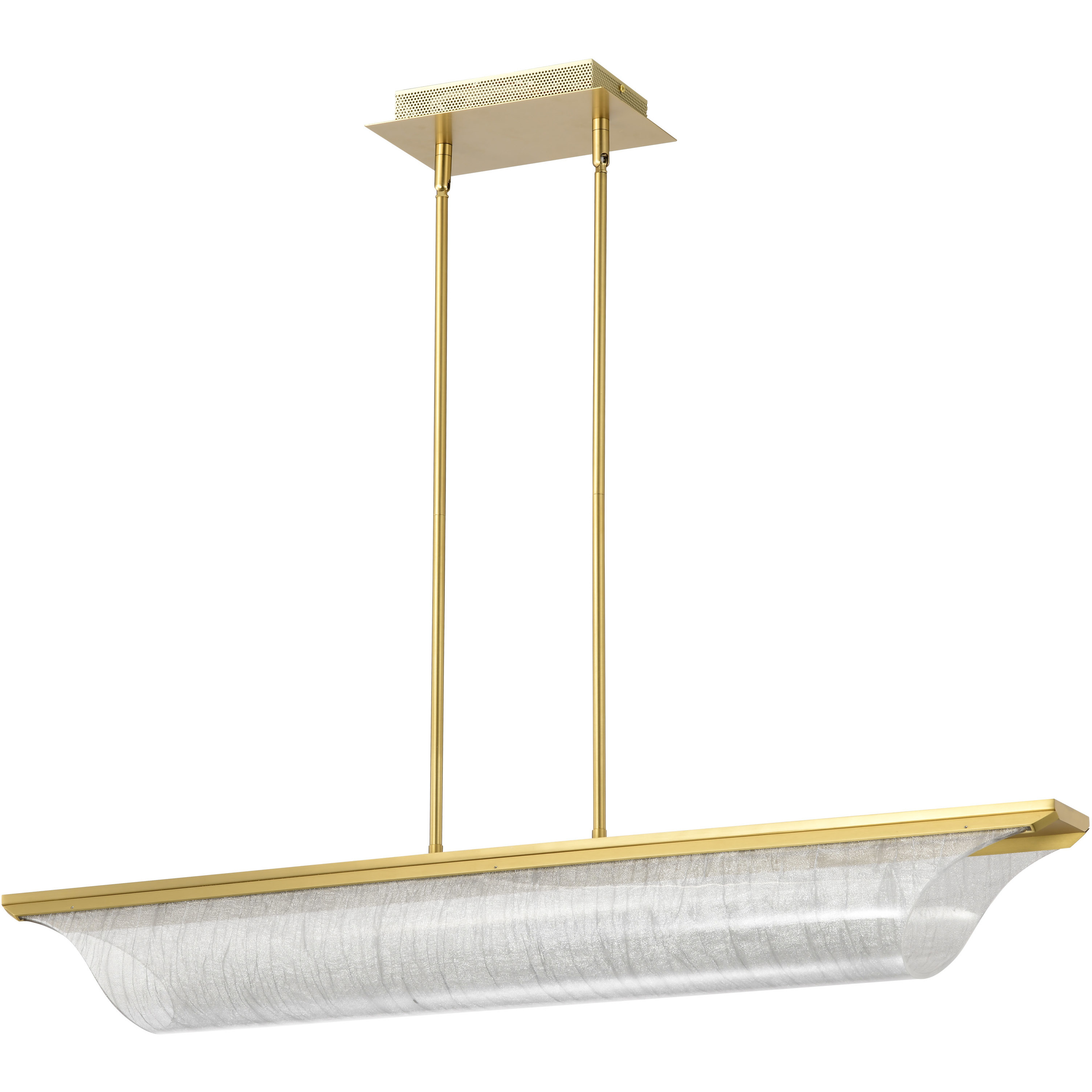 Idris LED 6.25 inch Vintage Brass Pendant Ceiling Light