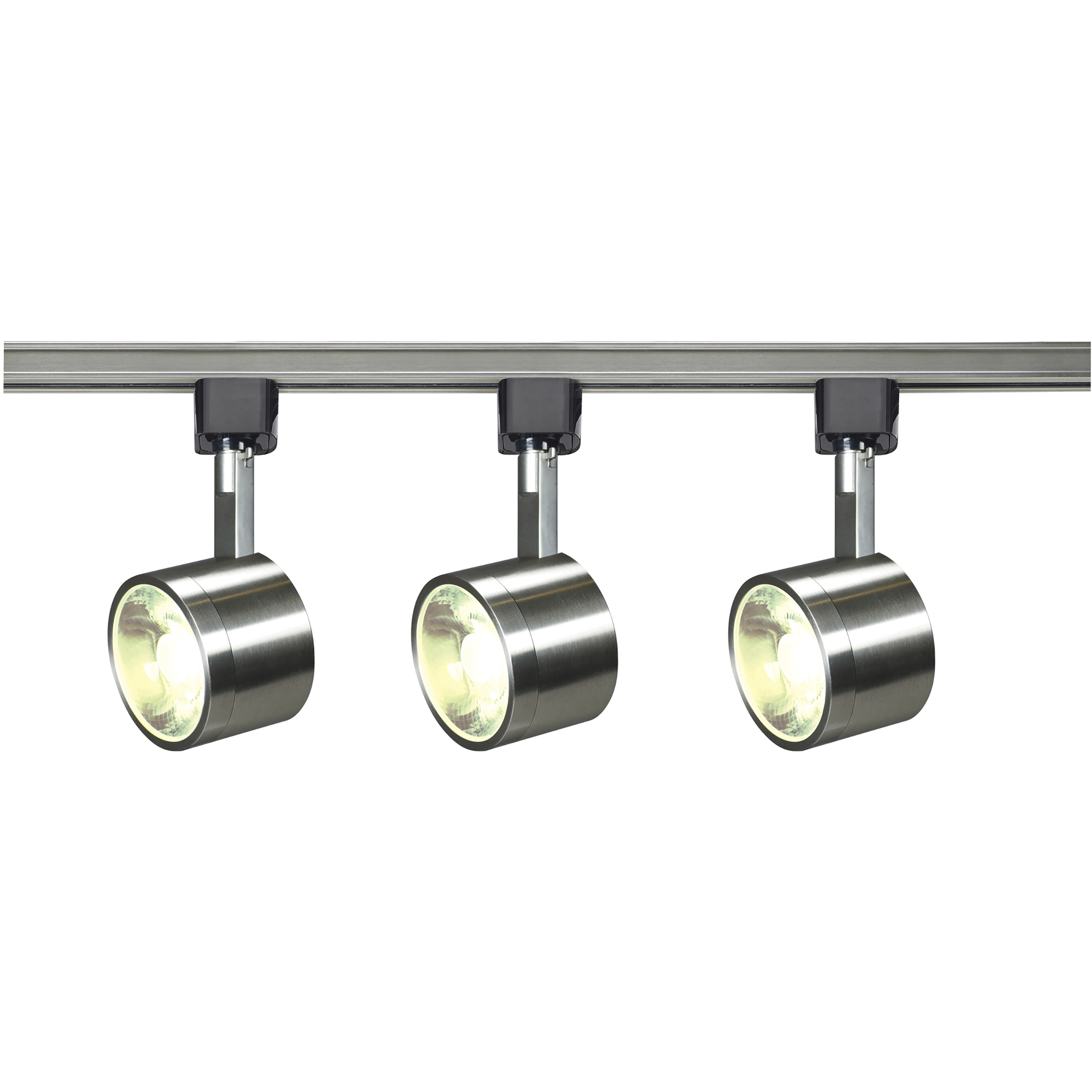 Brentwood 3 Light 120V Brushed Nickel Track Kit Ceiling Light