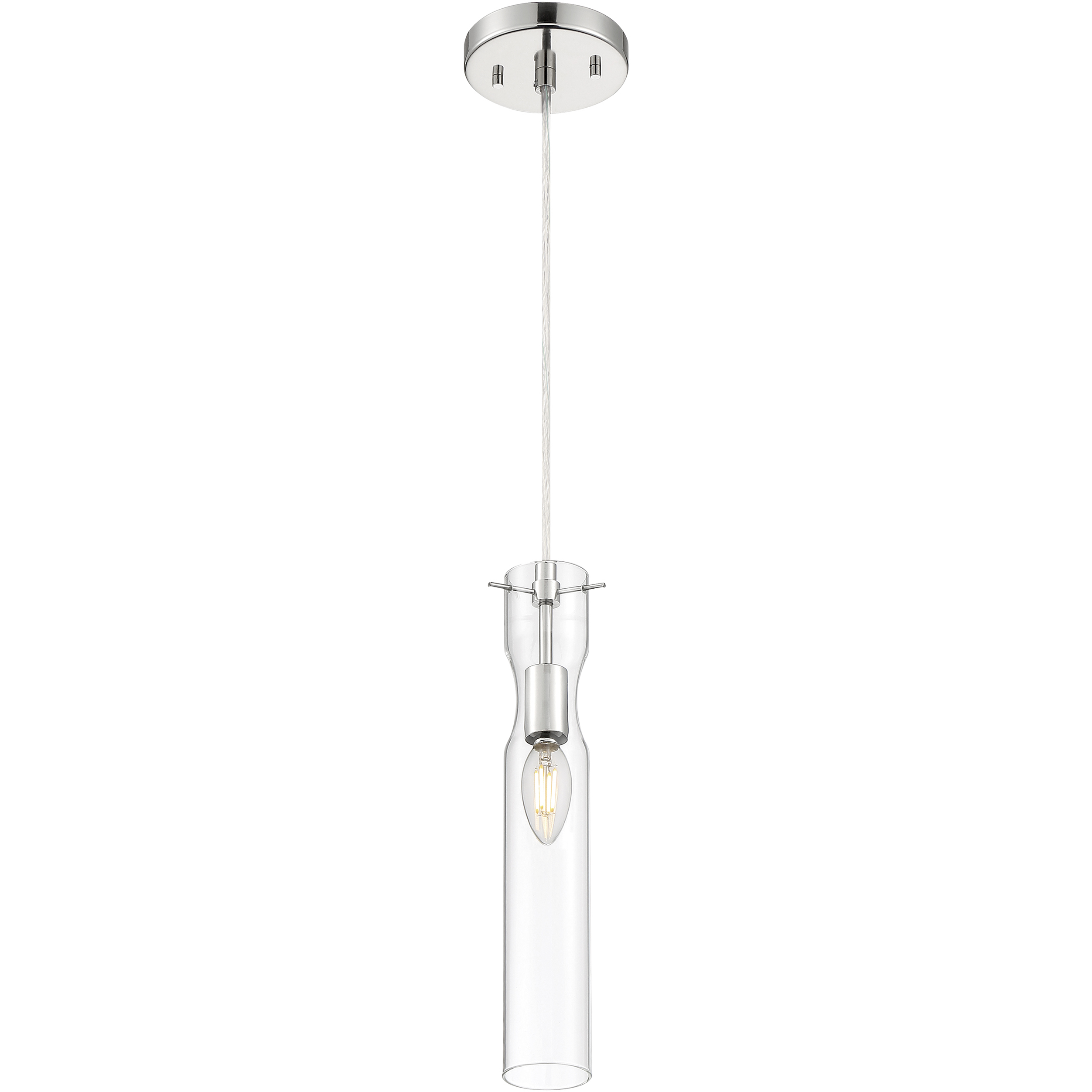 Spyglass 1 Light 4.75 inch Polished Nickel Pendant Ceiling Light