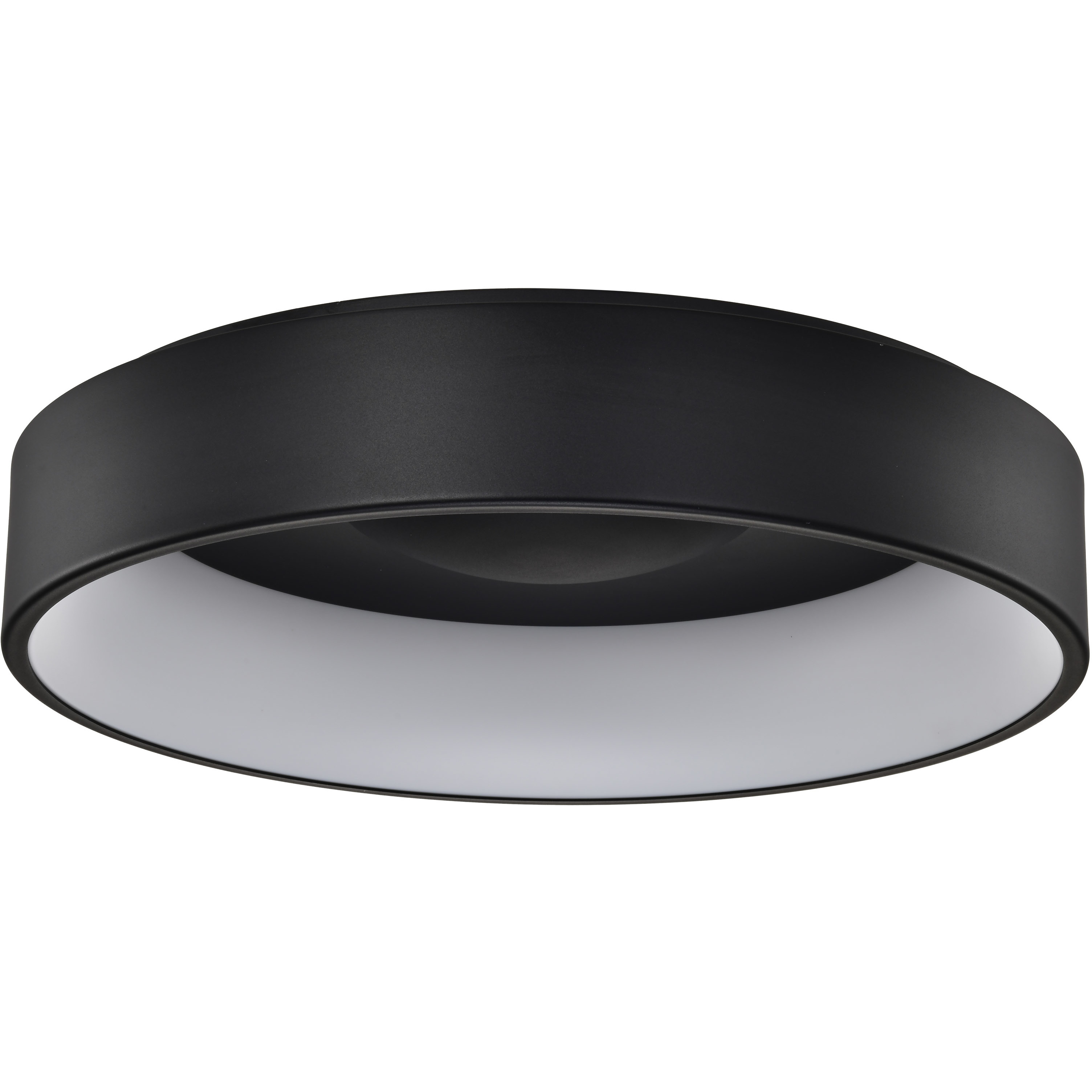 Orbit LED 23.5 inch Black Flush Mount Ceiling Light