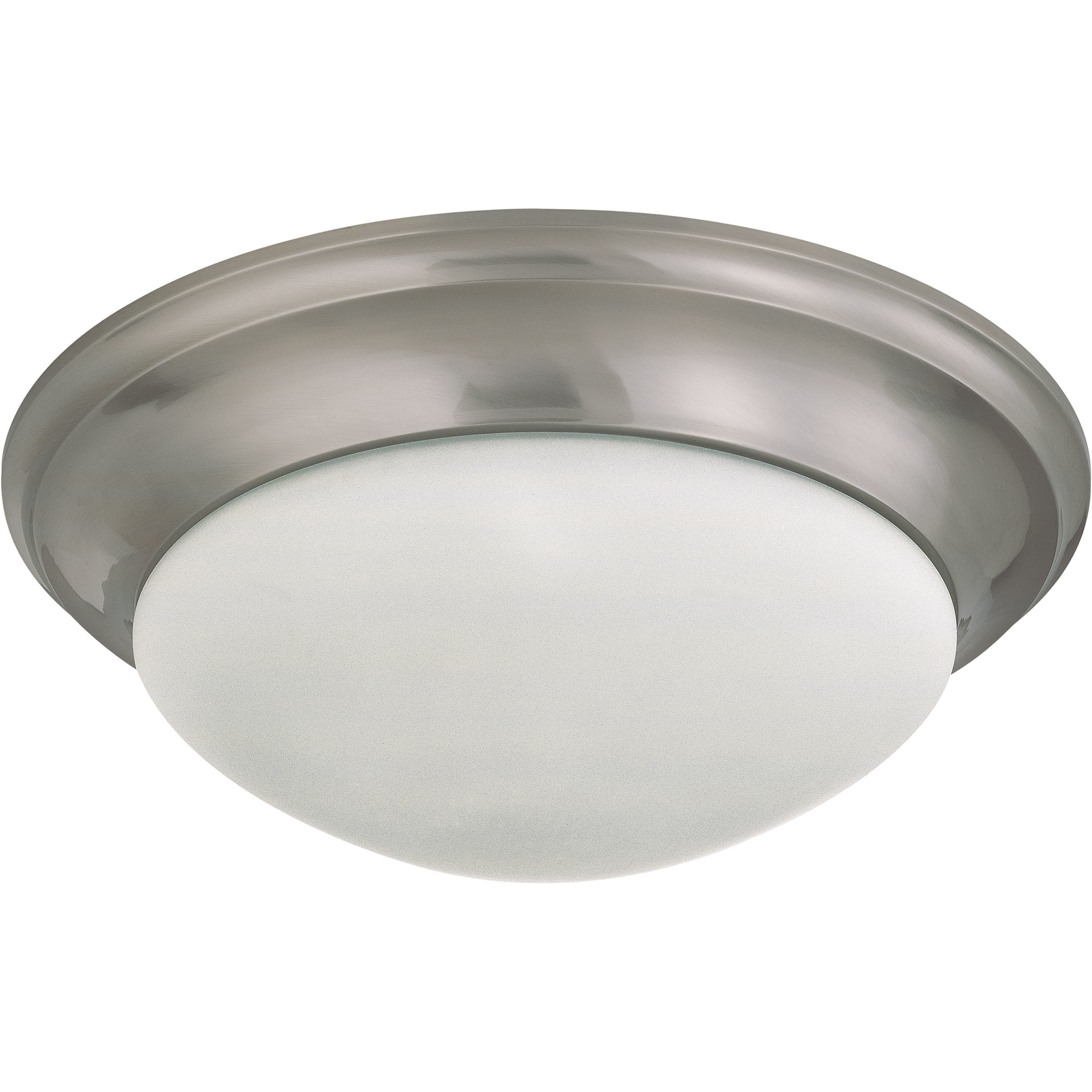 Brentwood 3 Light 17 inch Brushed Nickel Flush Mount Ceiling Light