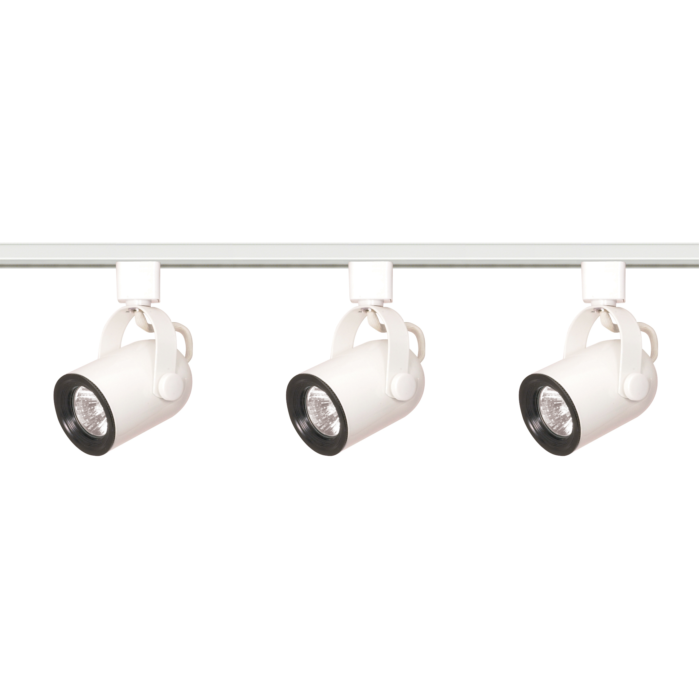 Brentwood 3 Light White Track Lighting Ceiling Light